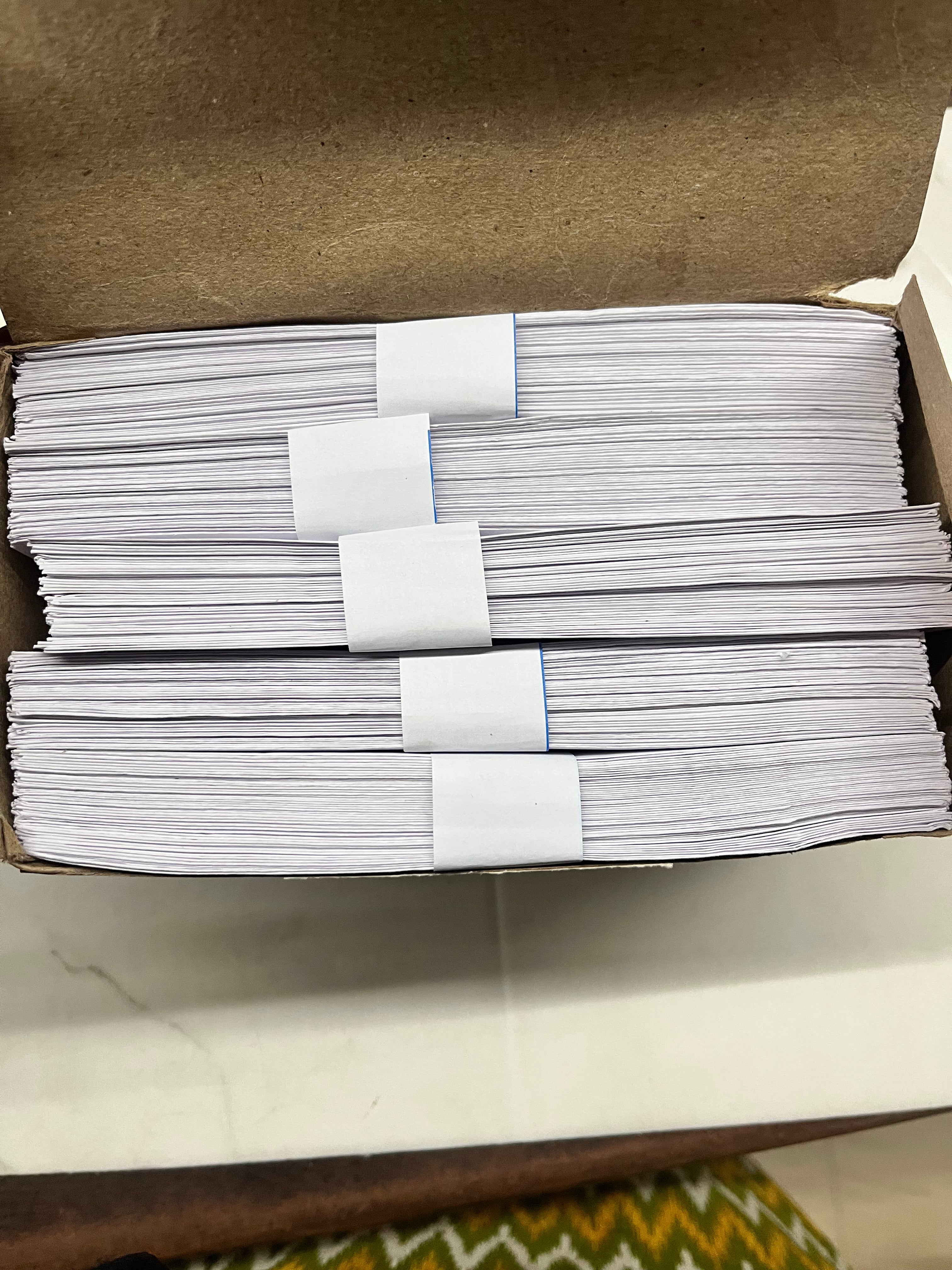 Envelop cover white-Ec64w-61/2x4/12 250pack.
