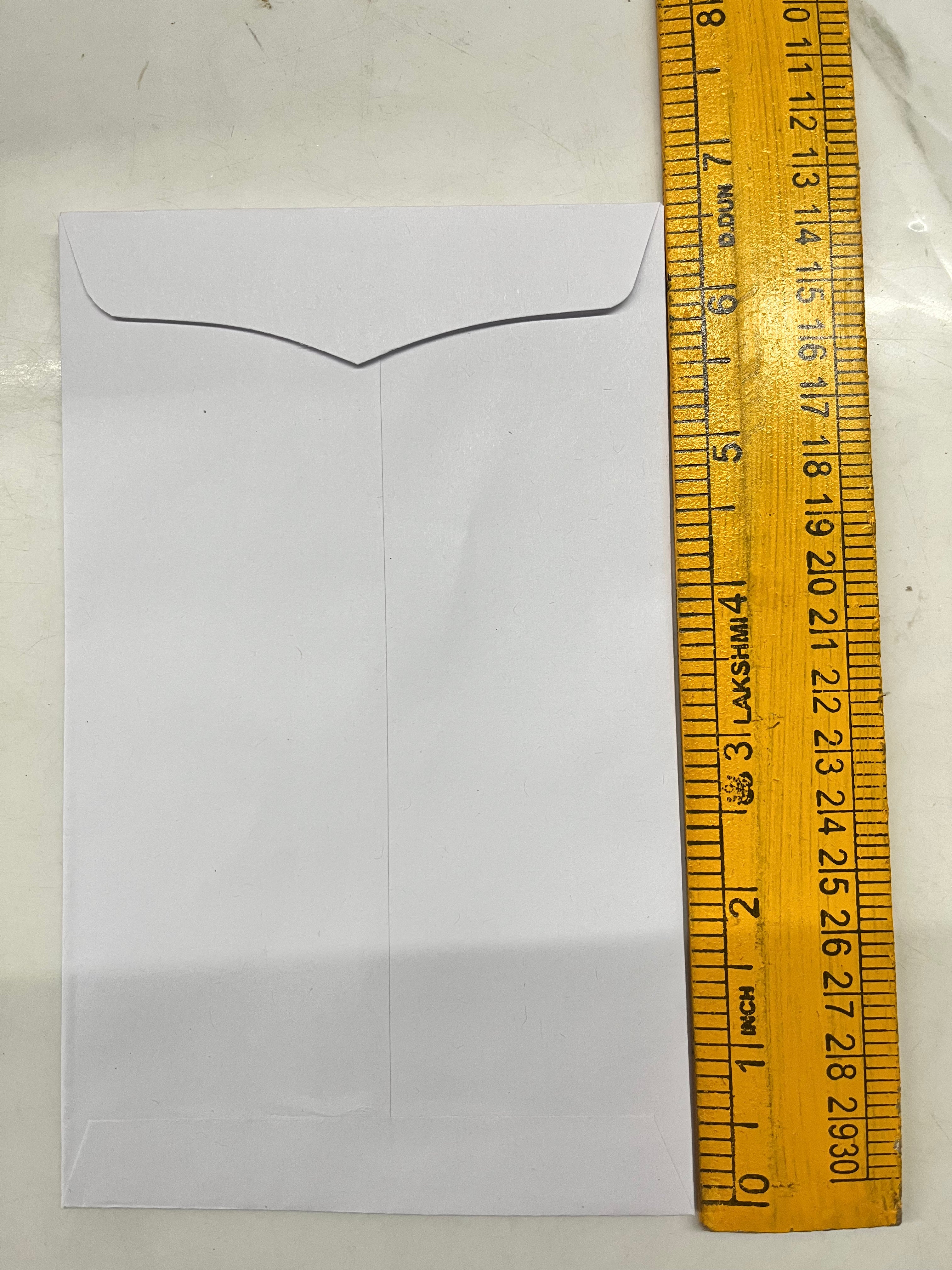 Envelop cover white-Ec64w-61/2x4/12 250pack.