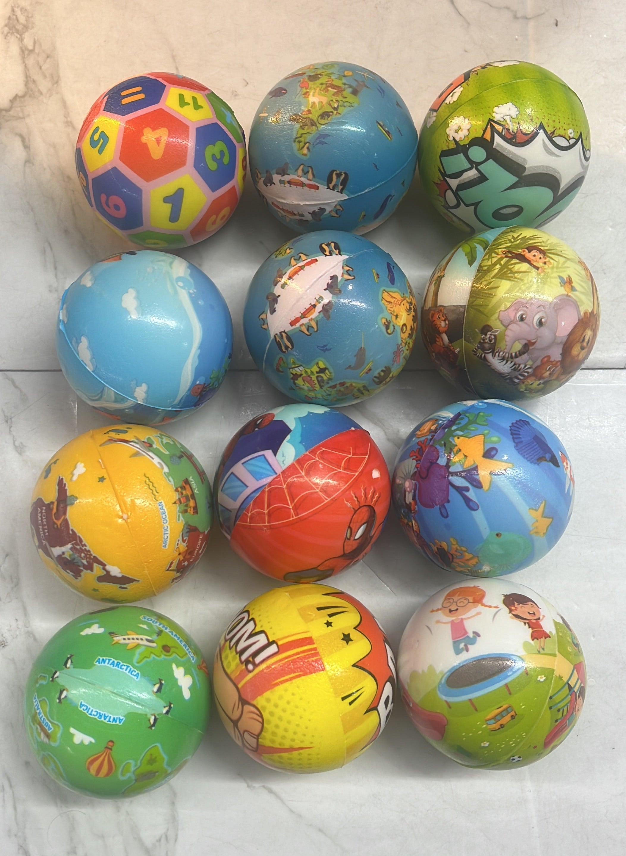 Smiley Ball colour-3piece (assorted color)