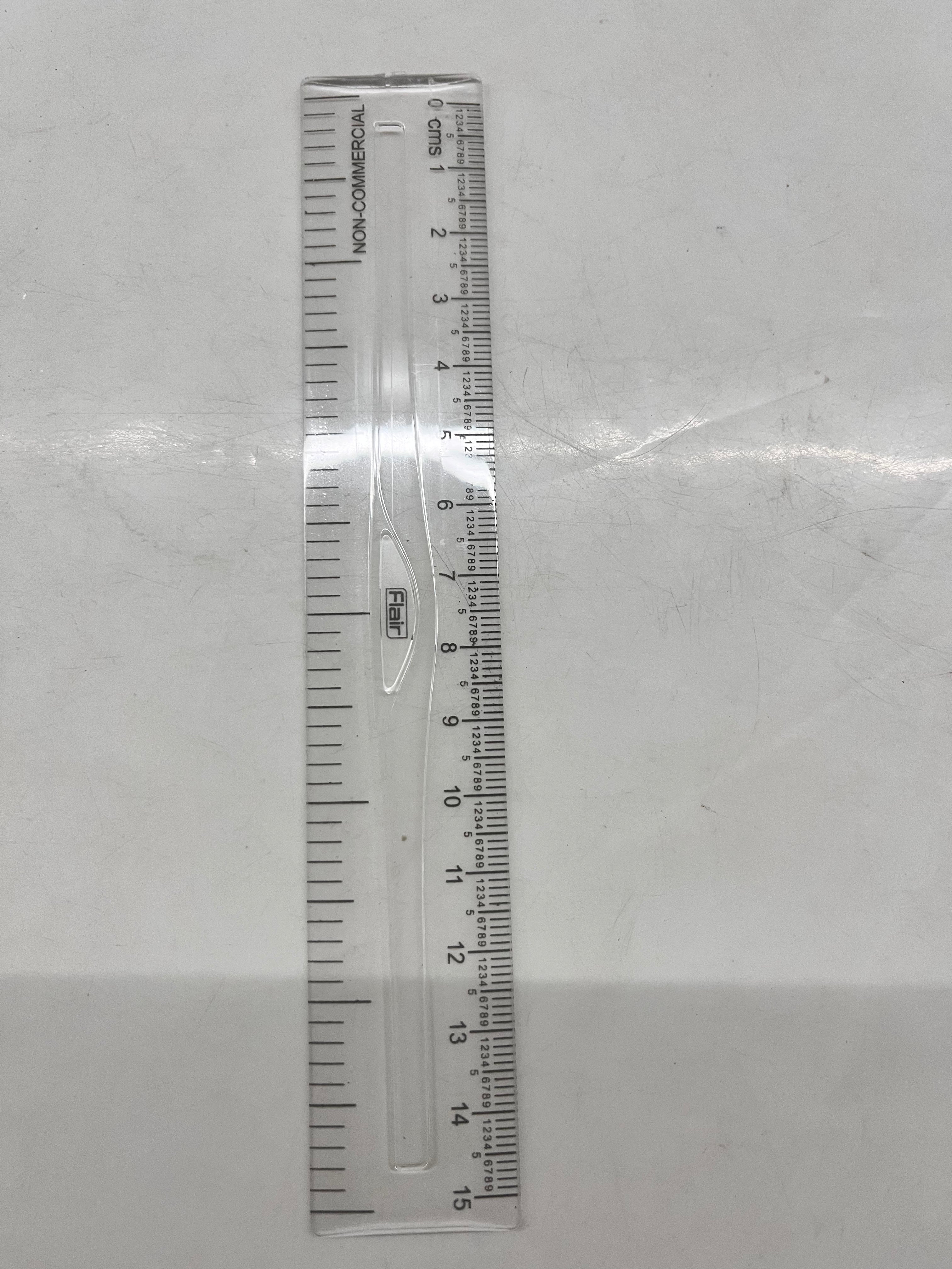 Transparent scale-15cm 10piece pack