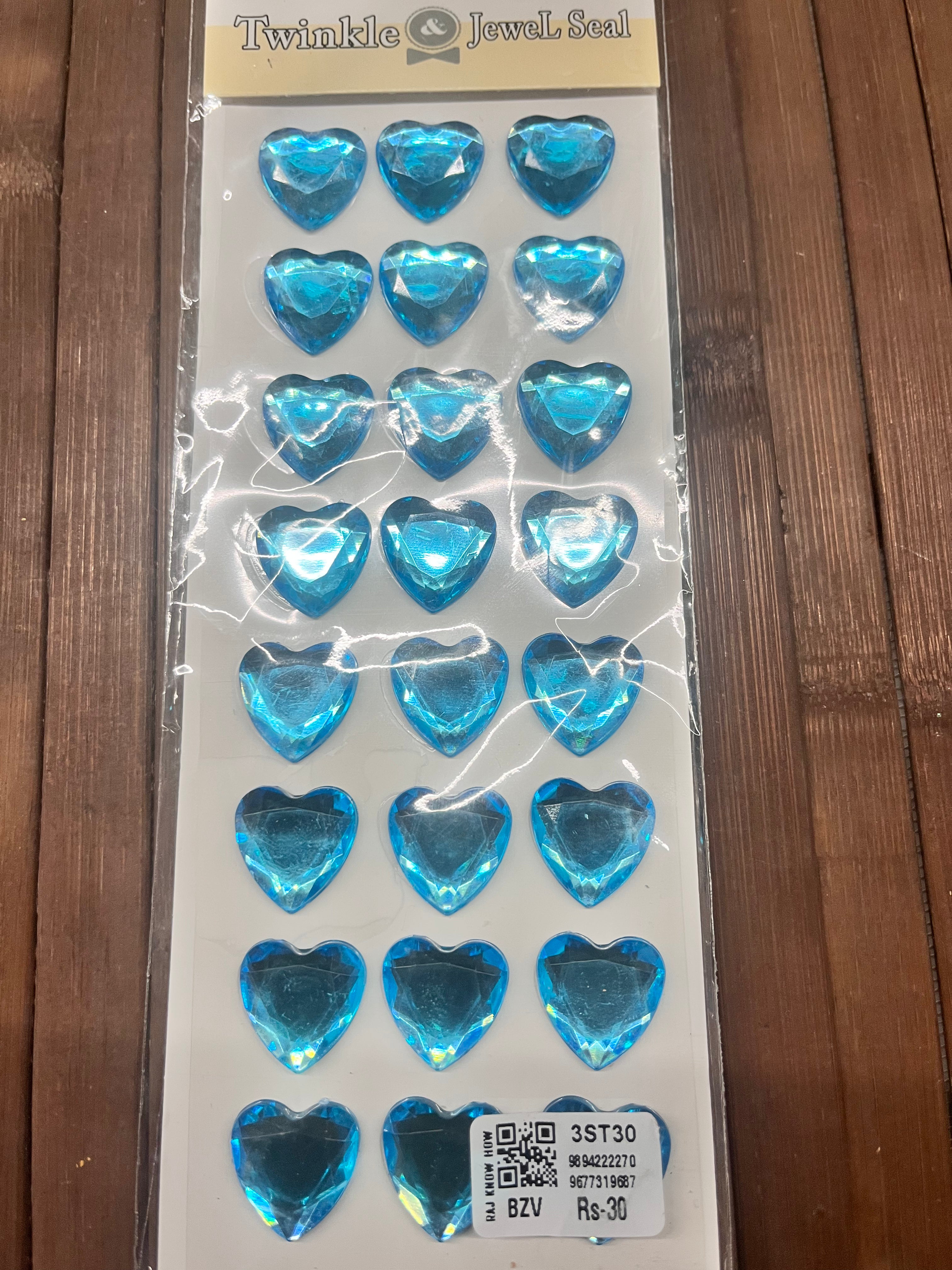 Twinkle jewel seal -assorted 3pack. TJST
