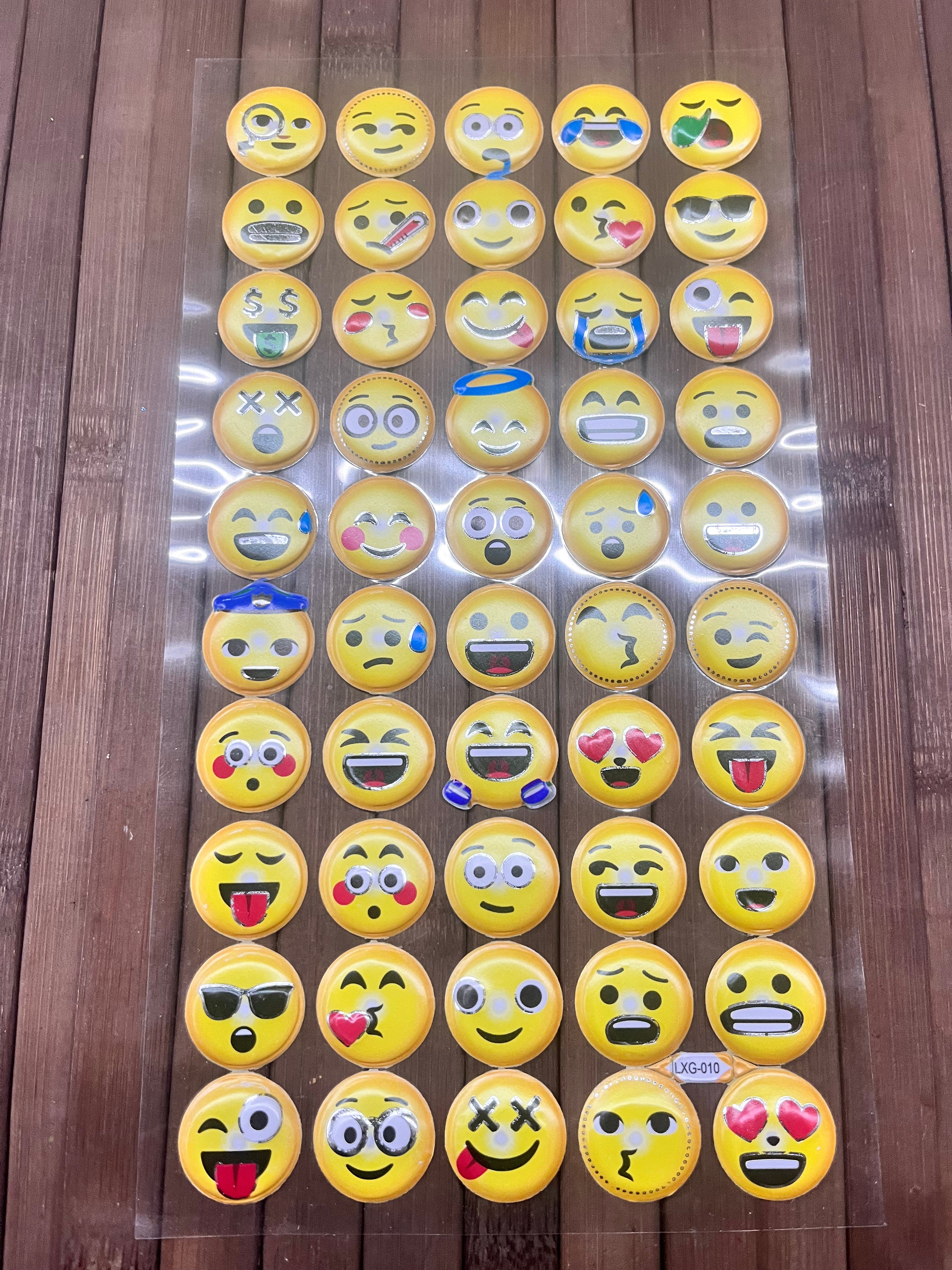 Smile sticker - assorted 2 pack