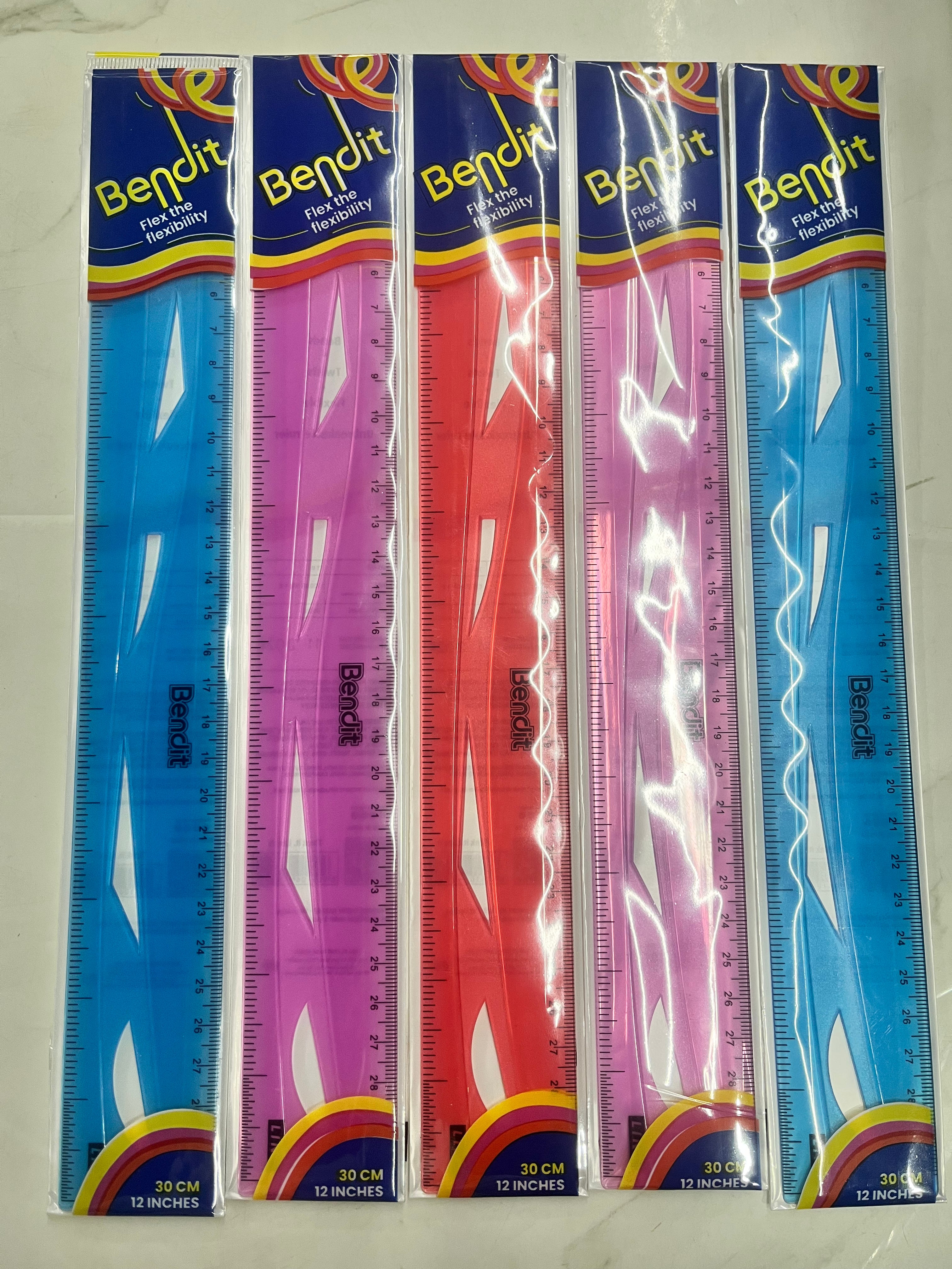 Bendit ruler-30cm.-  1piece can bend easily