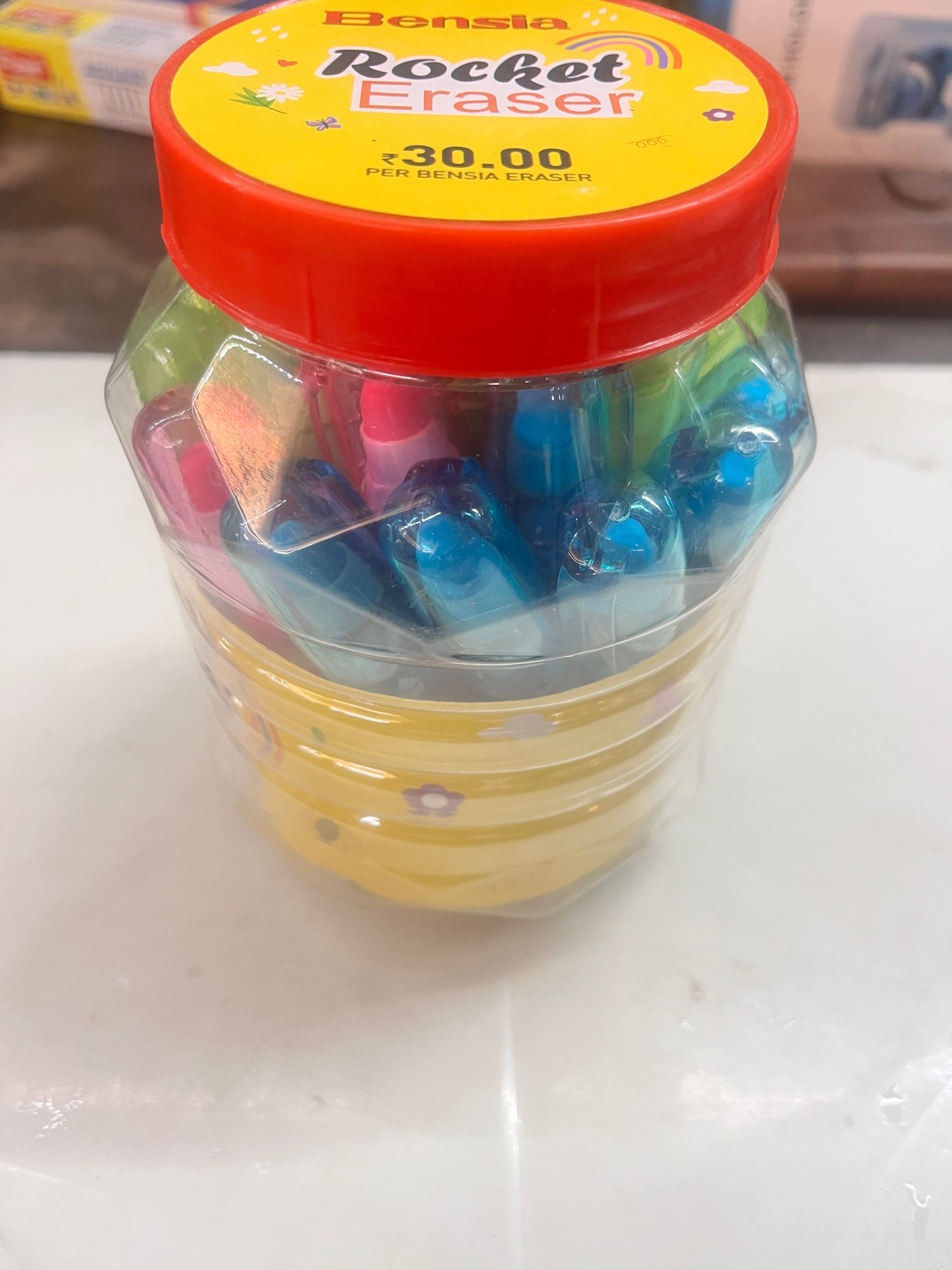 Scented Rocket eraser bensia -1piece