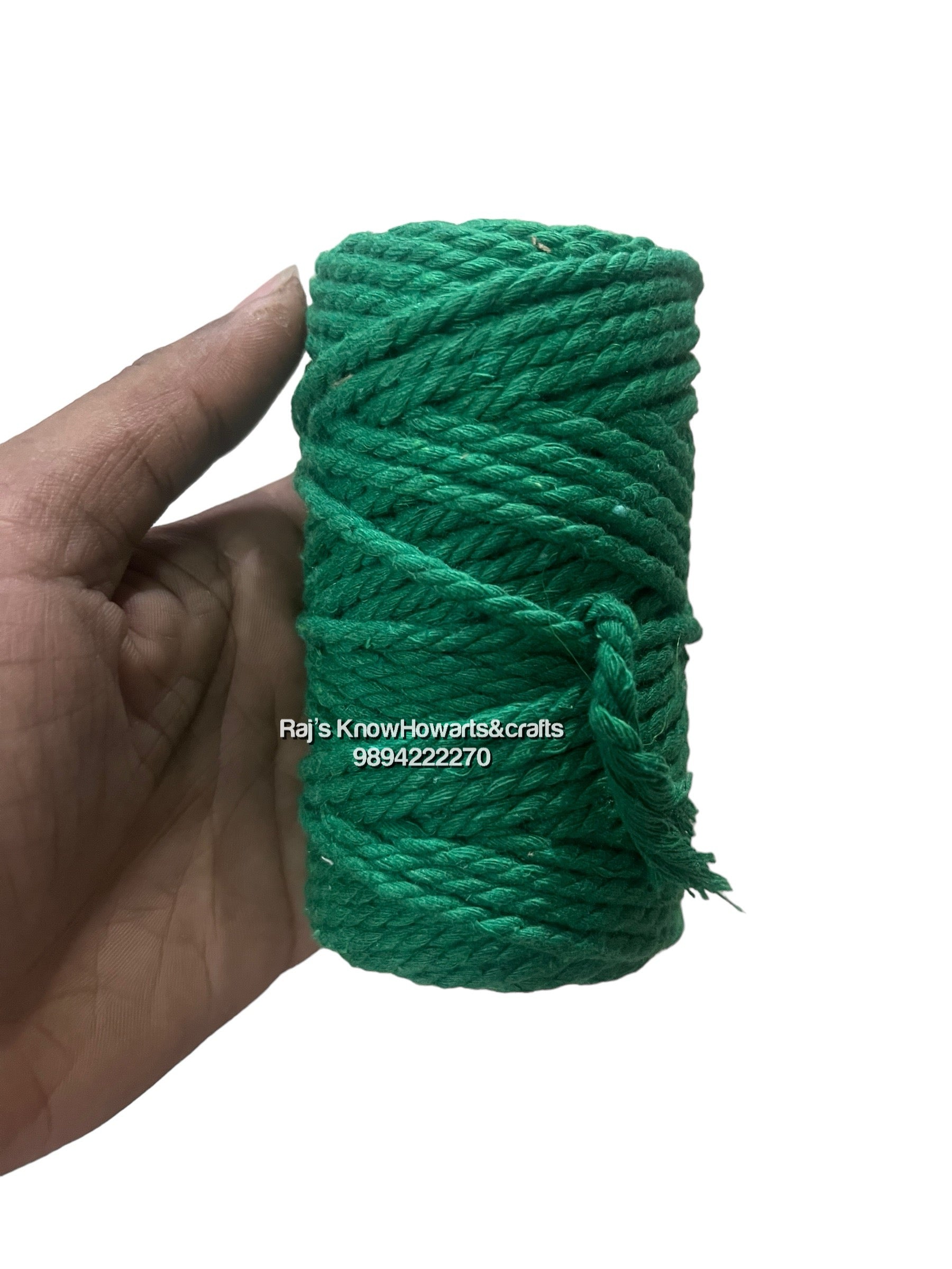 4mm cotton crochet thread