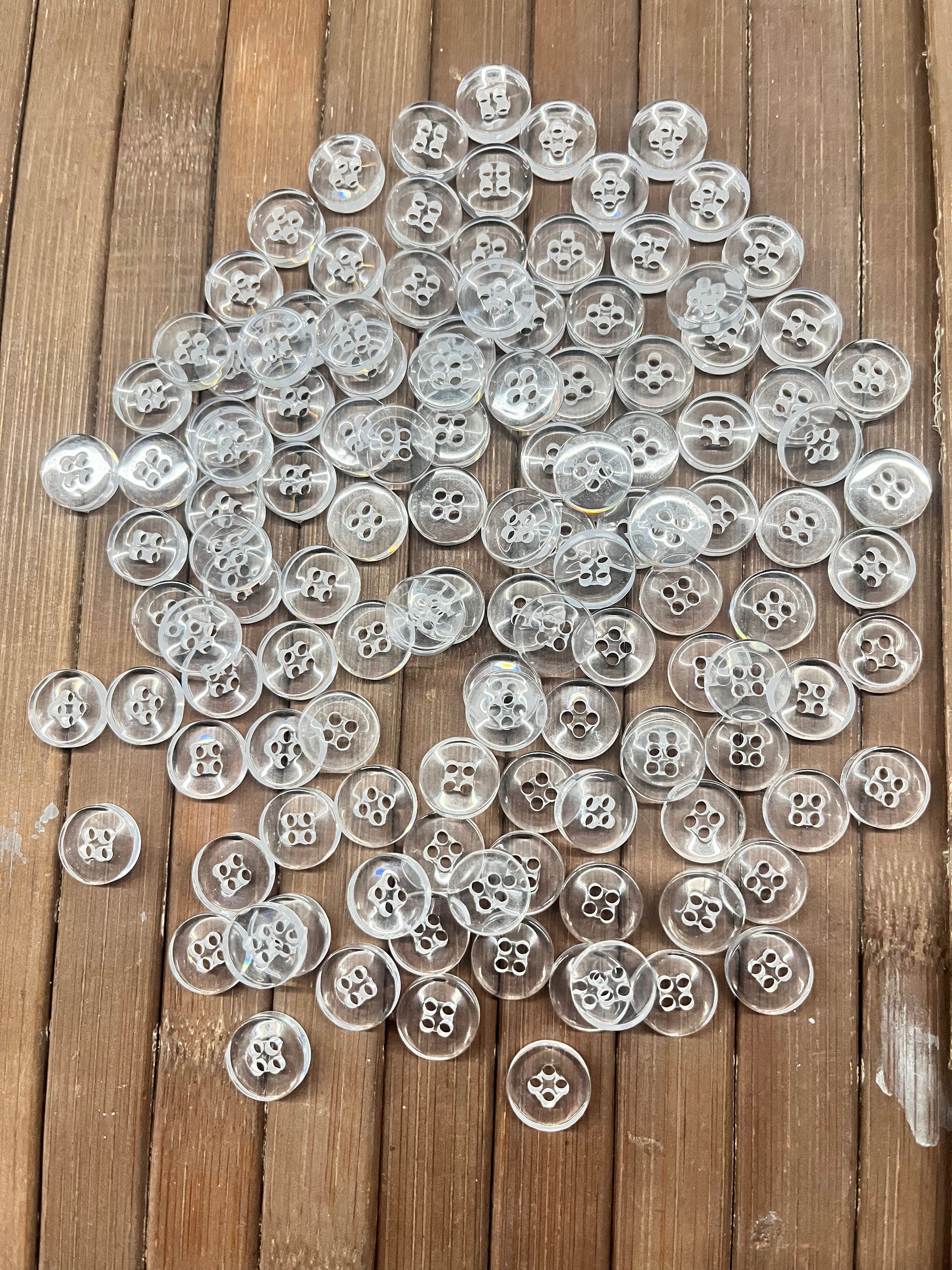 Gg Button Transparent Transparent button-50g – KnowHowArtCraft
