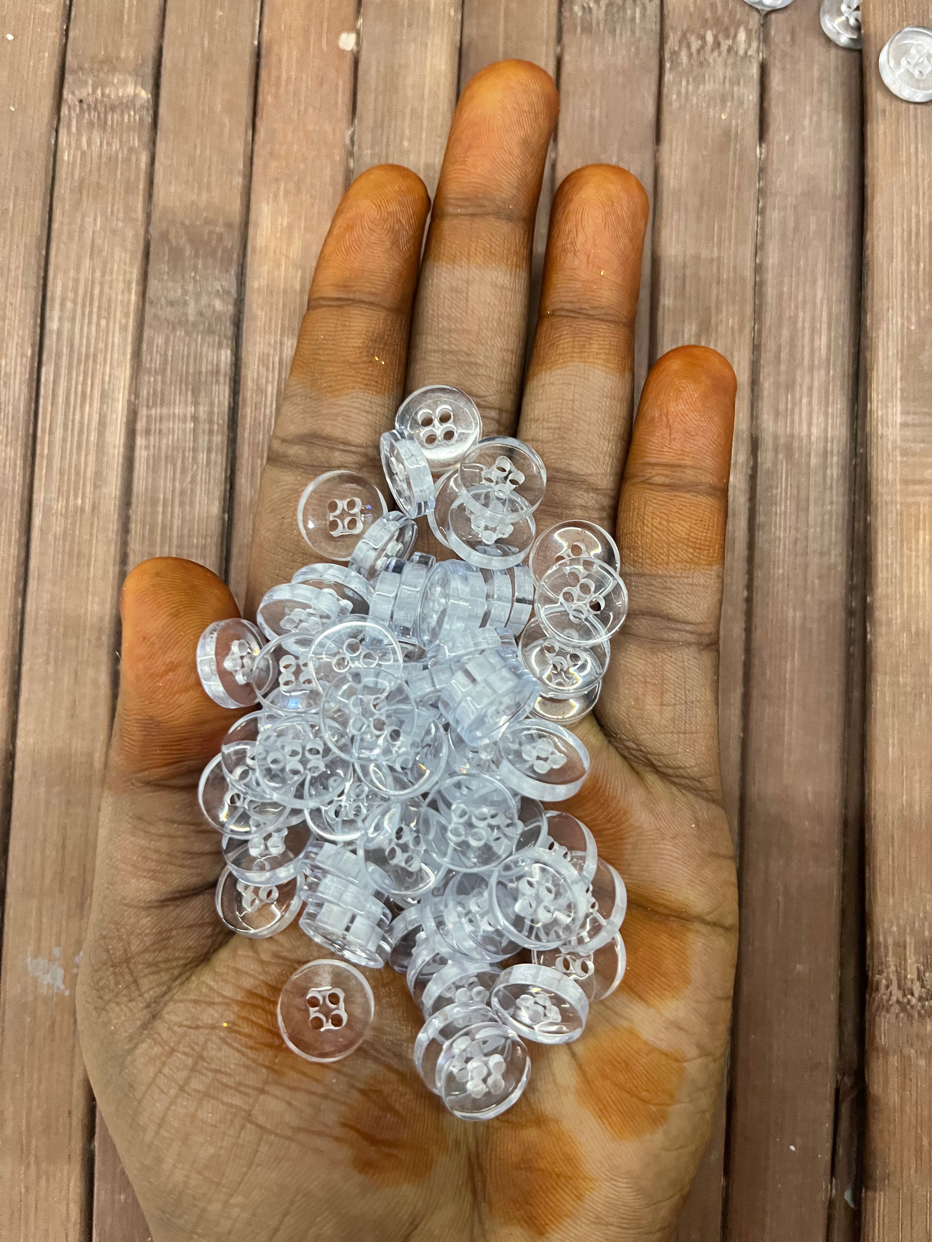 Transparent button-50g