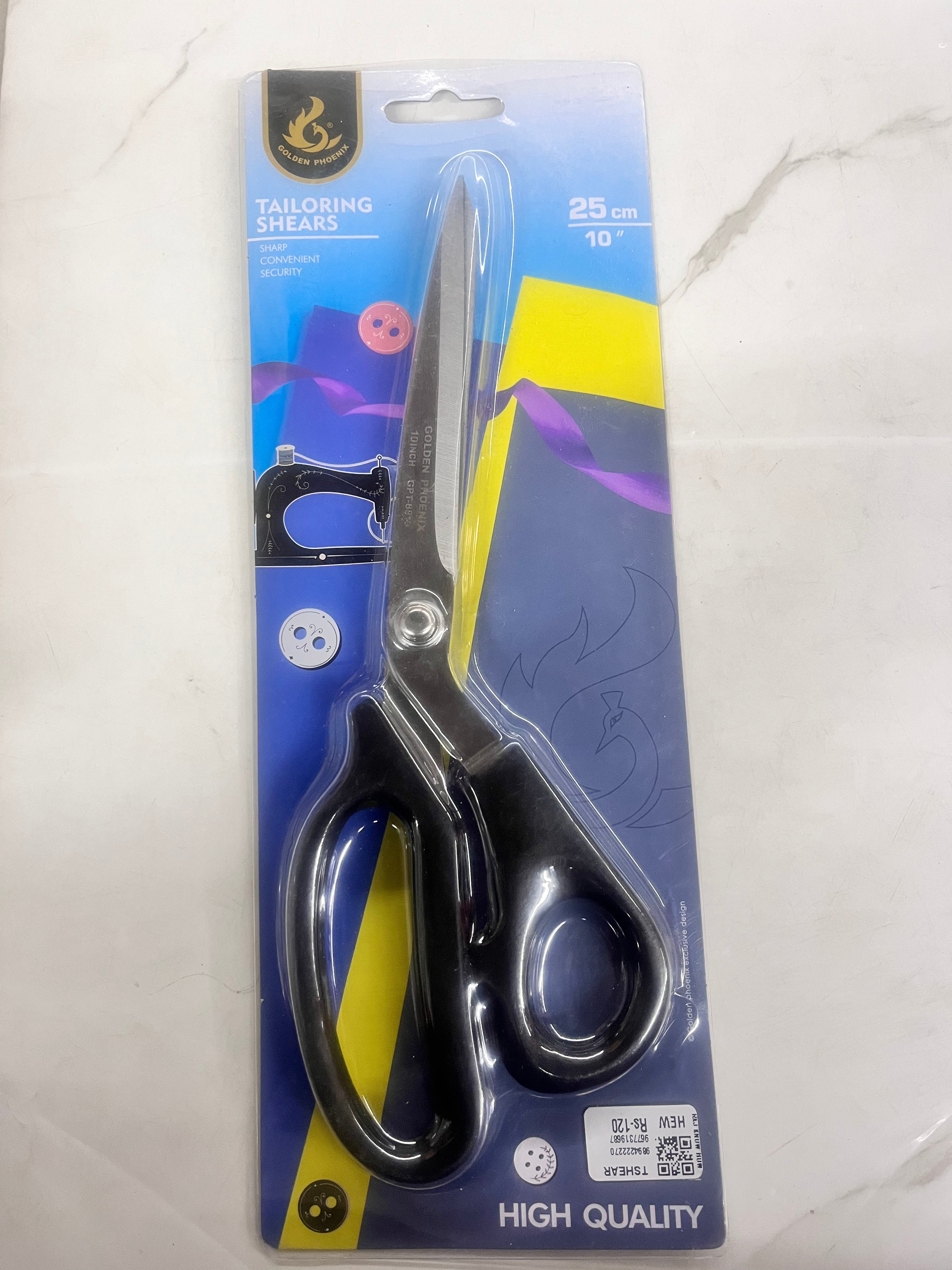 Tailoring scissors 25cm 10”in -1piece