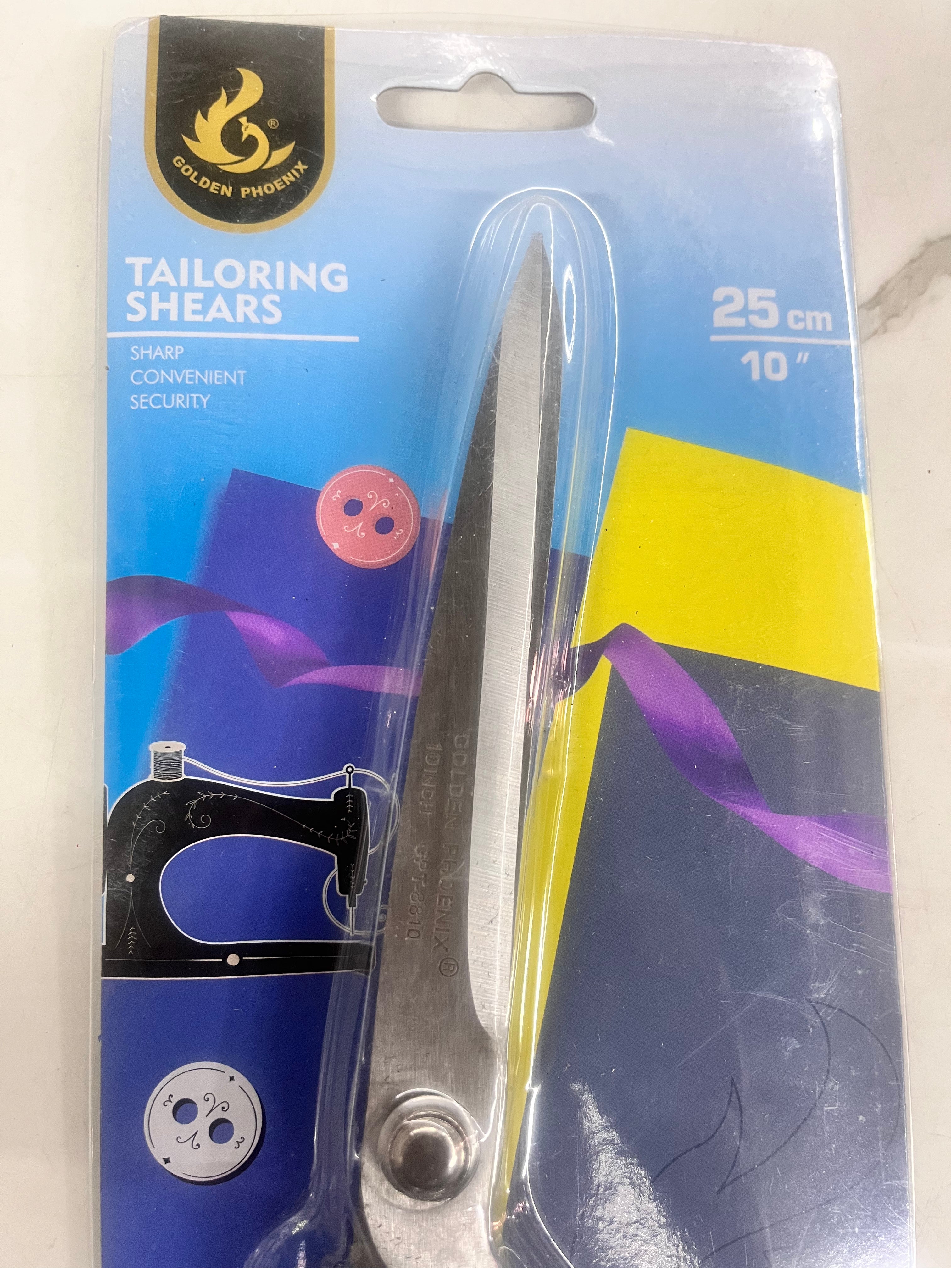 Tailoring scissors 25cm 10”in -1piece