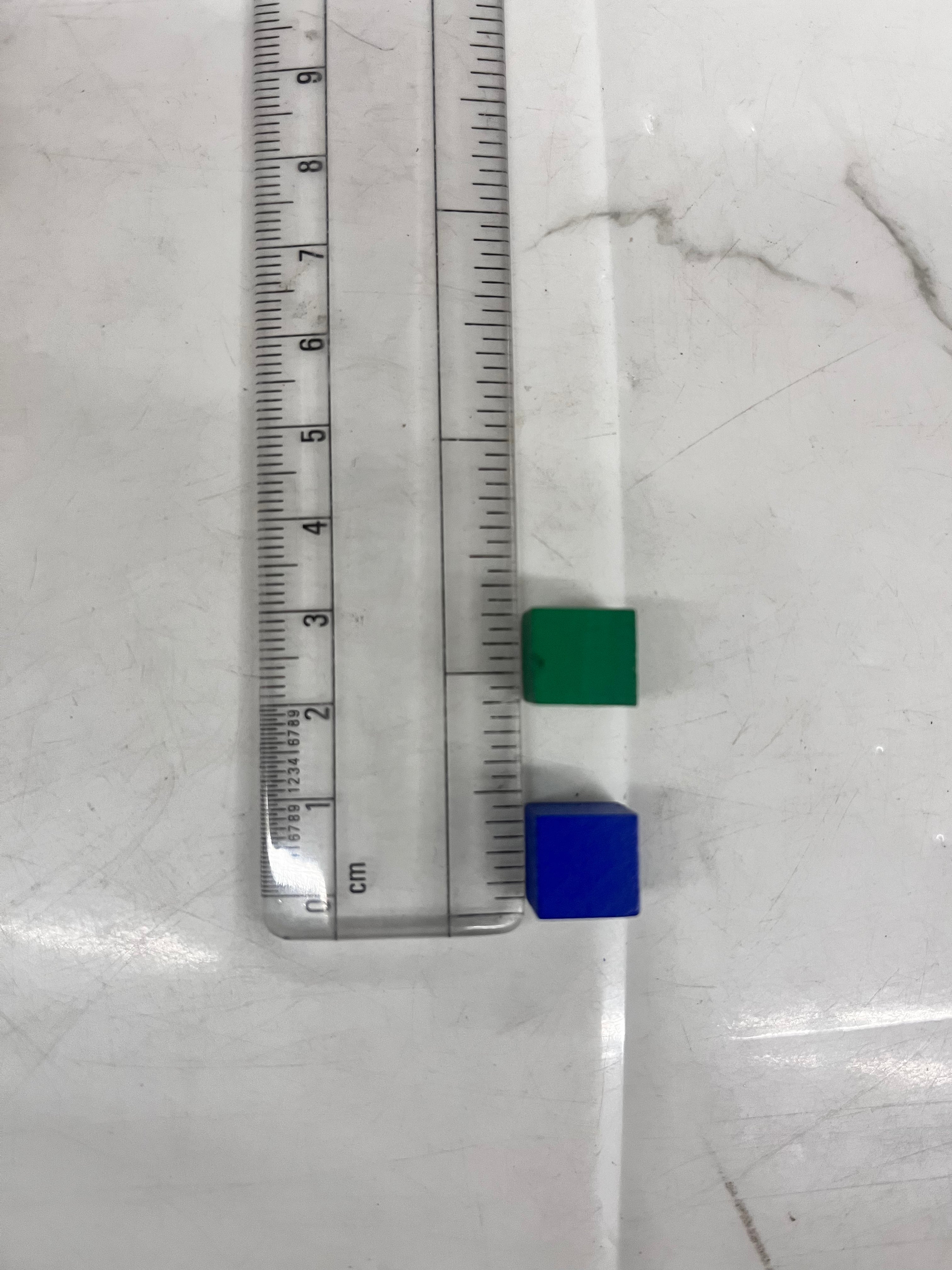 Pine Wood block multicolour cubes -1cmx1cm /1pack. WSCCS