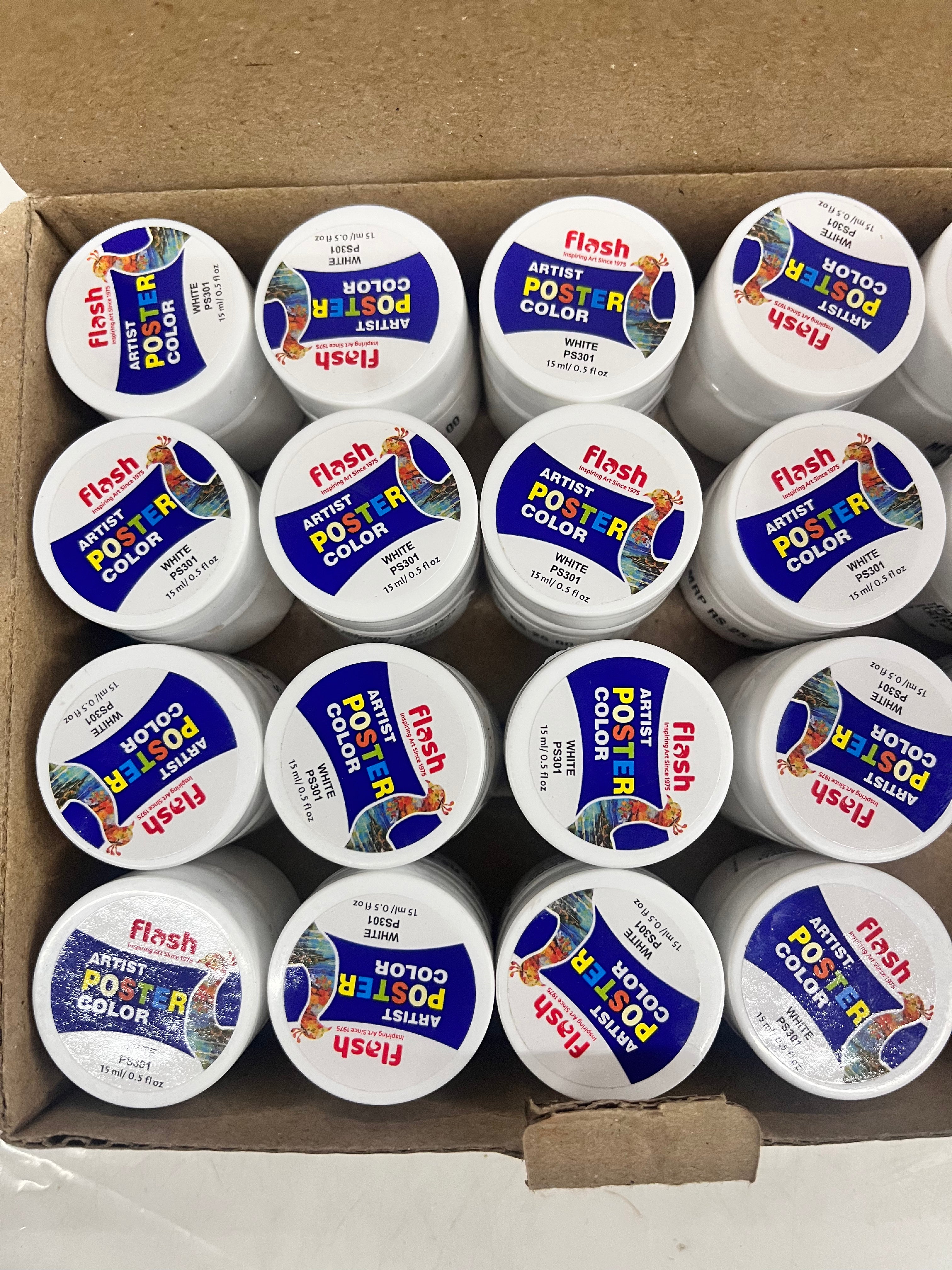 Flash artist poster colour individual shades-15ml ,-ideal for Tanjore painting-bright pigment -top quality