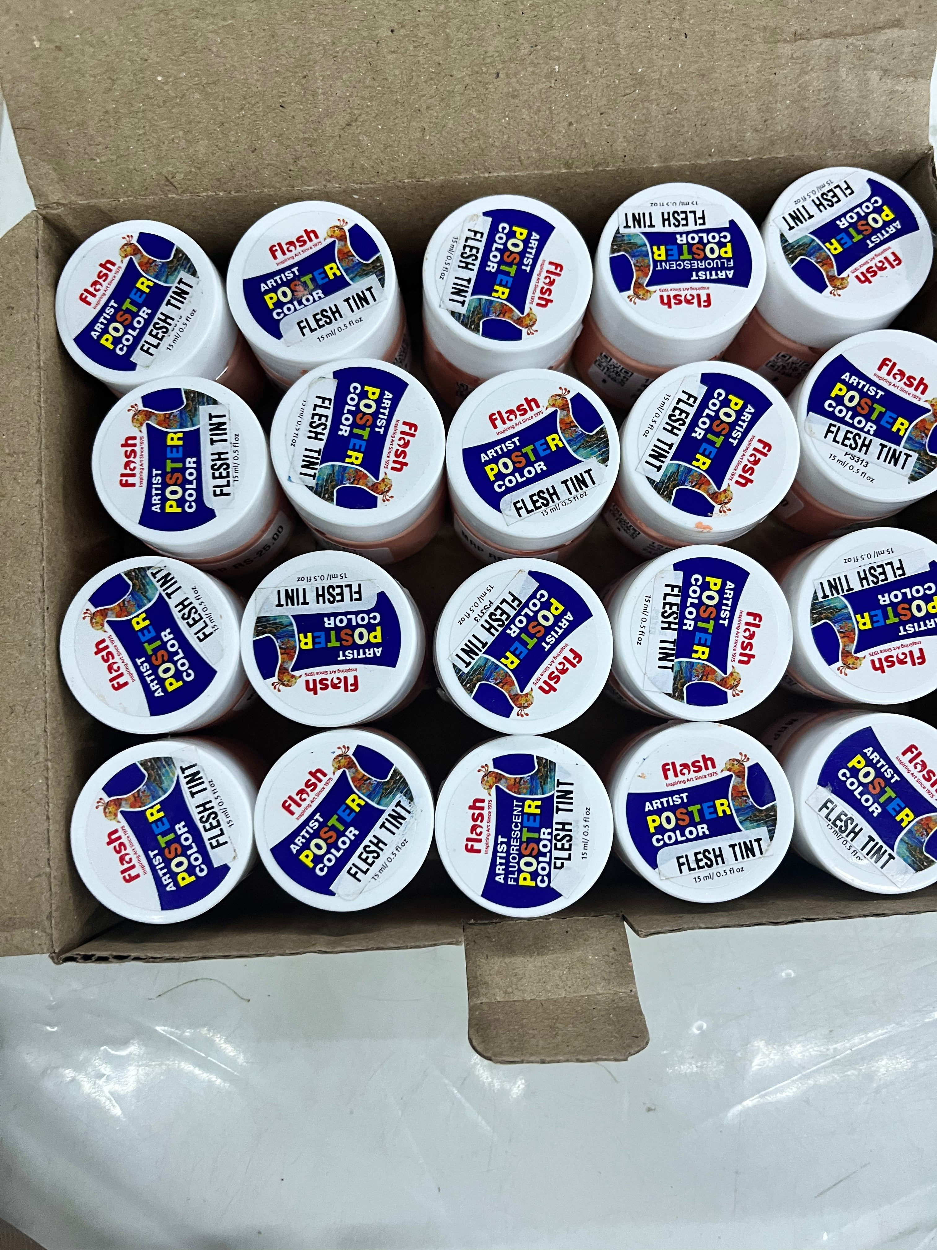 Flash artist poster colour individual shades-15ml ,-ideal for Tanjore painting-bright pigment -top quality