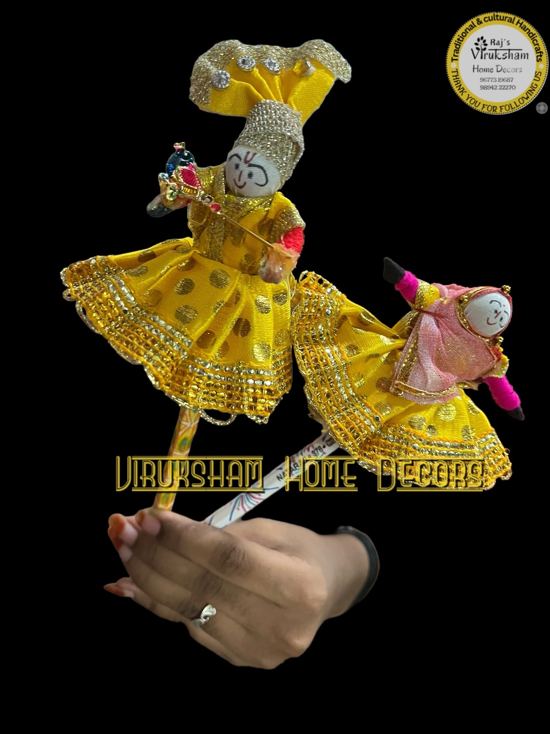 Puppet pencil Radhakrishna PPRK -01