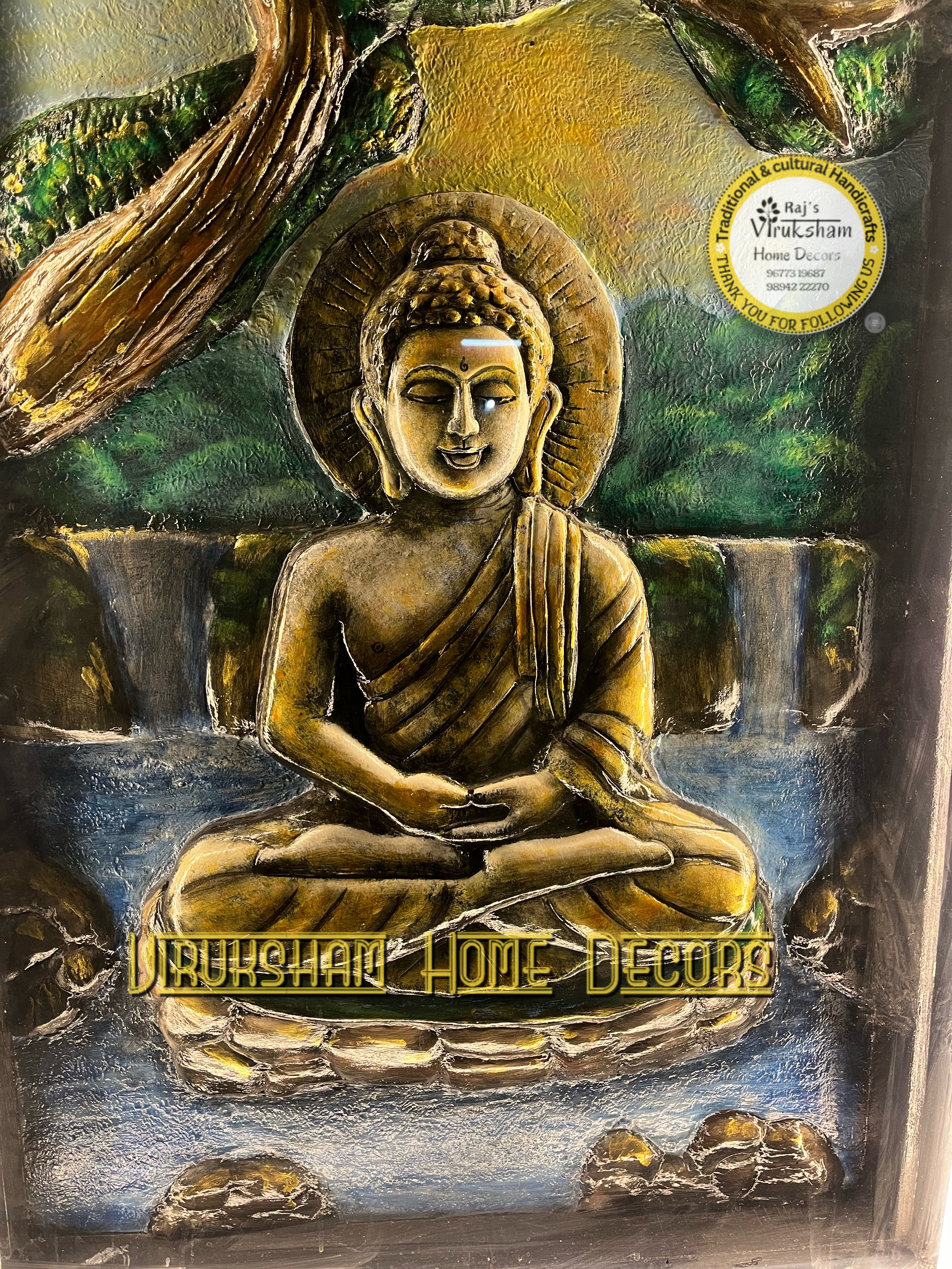 Siporex mural Buddha - SSMB -02