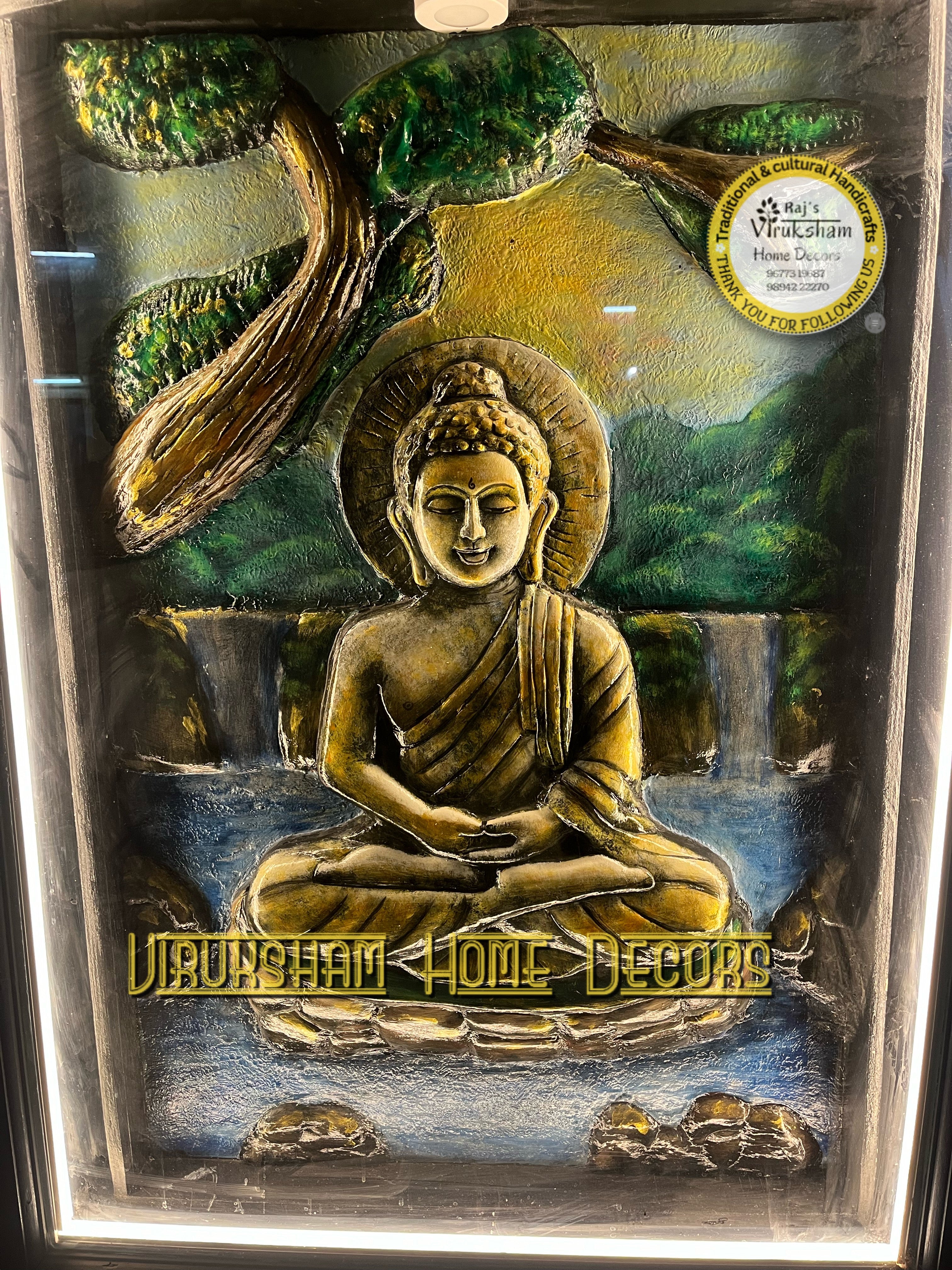 Siporex mural Buddha - SSMB -02