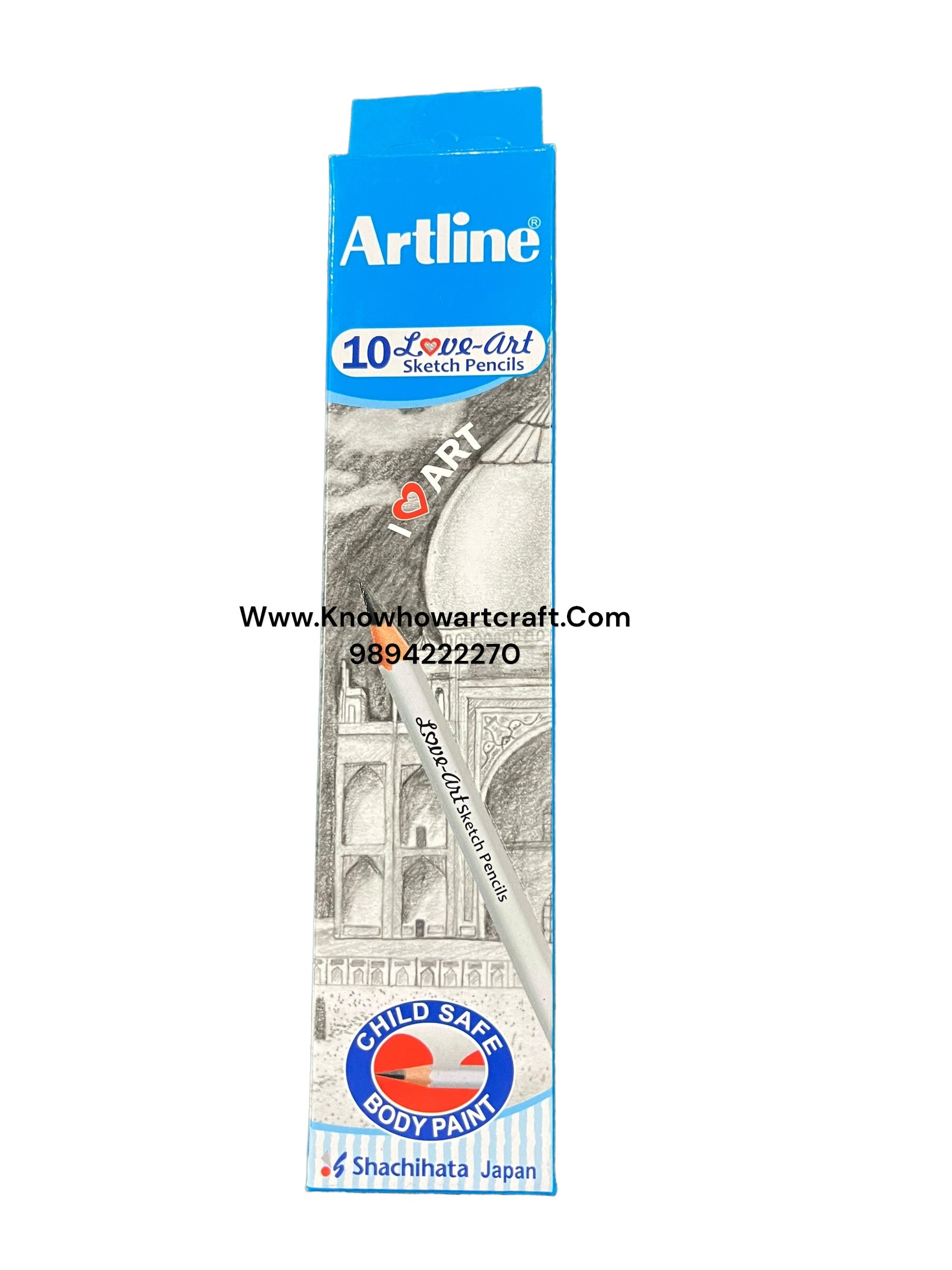 Artline 10 Love-art Sketch pencils