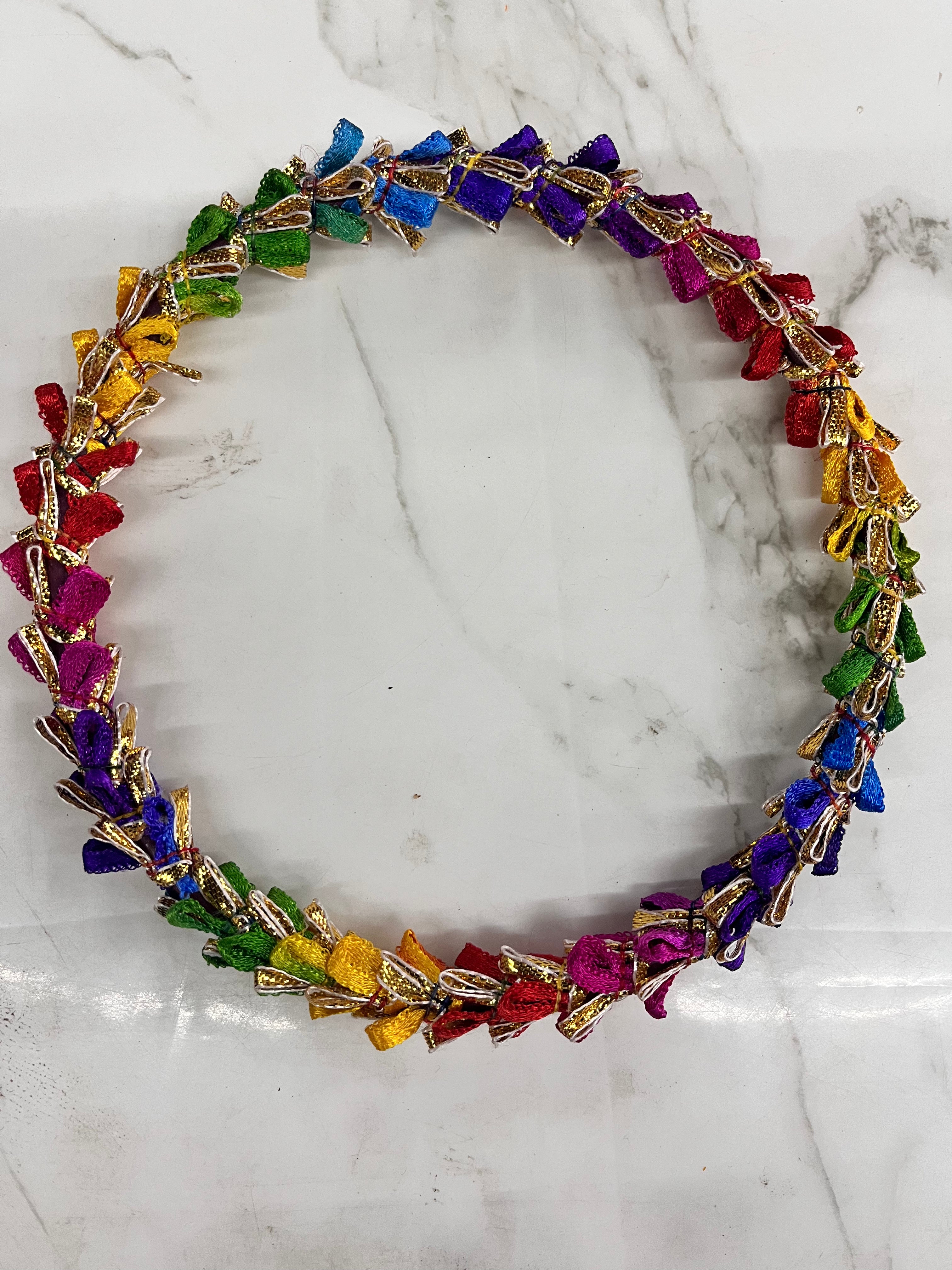 Rajasthani ring  multicolour 6inch set of 5piece- 1pack