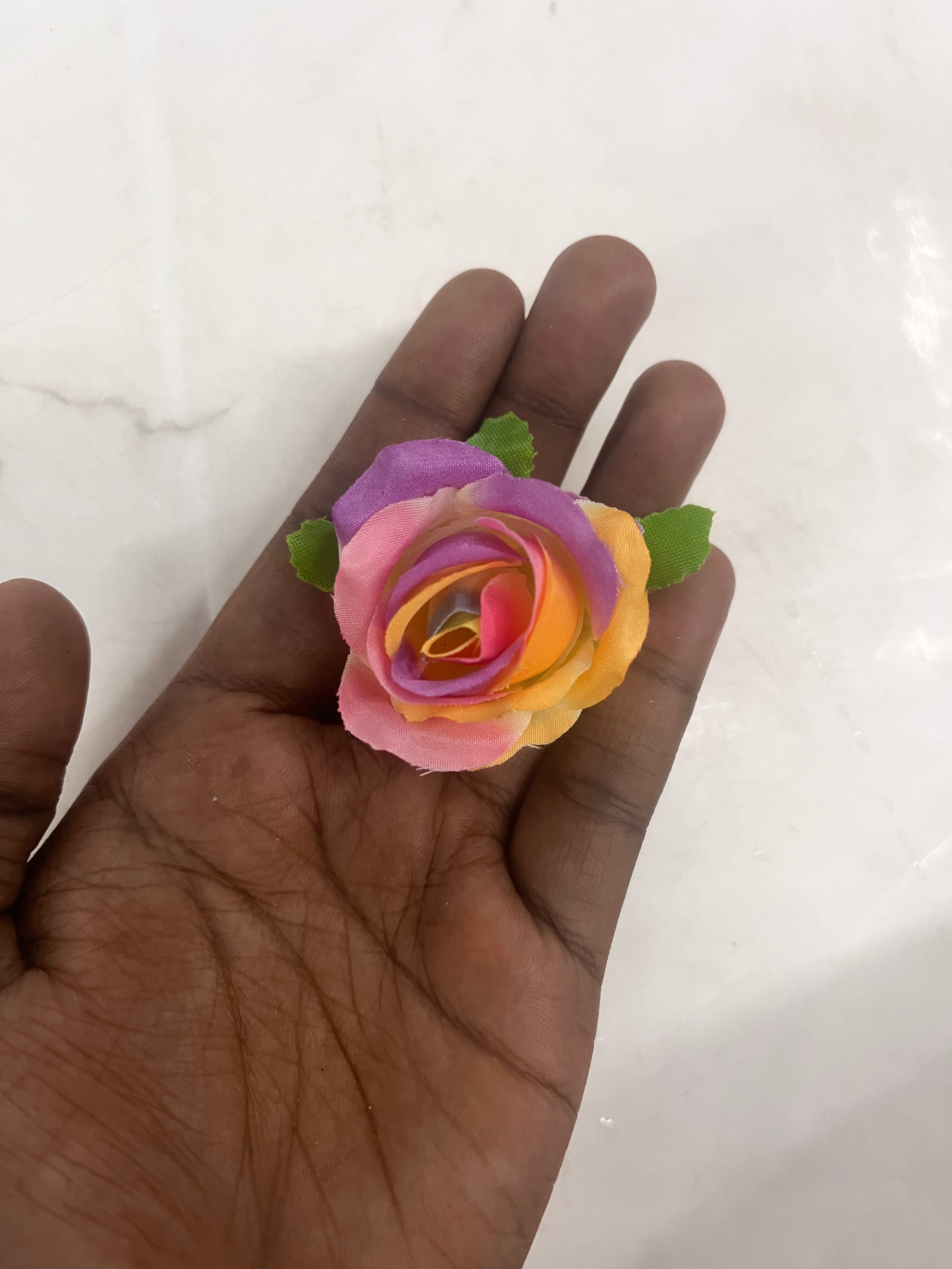 Small rose -assorted colours10pc (1pc/₹15)