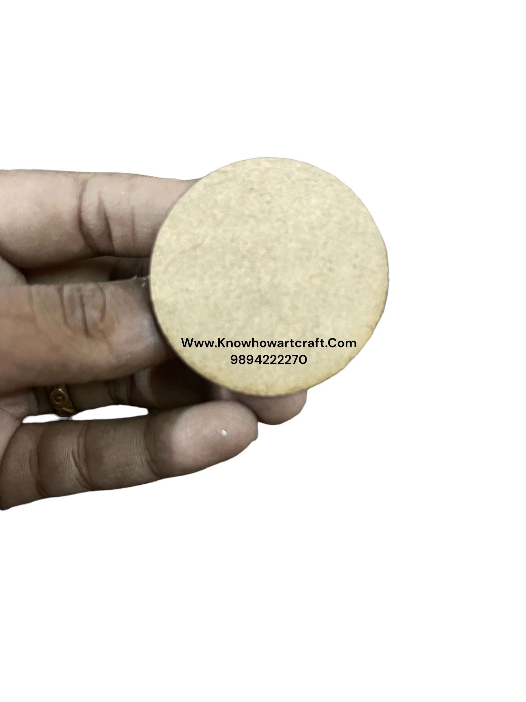 mdf  1.5” round wood 15pc in a pack