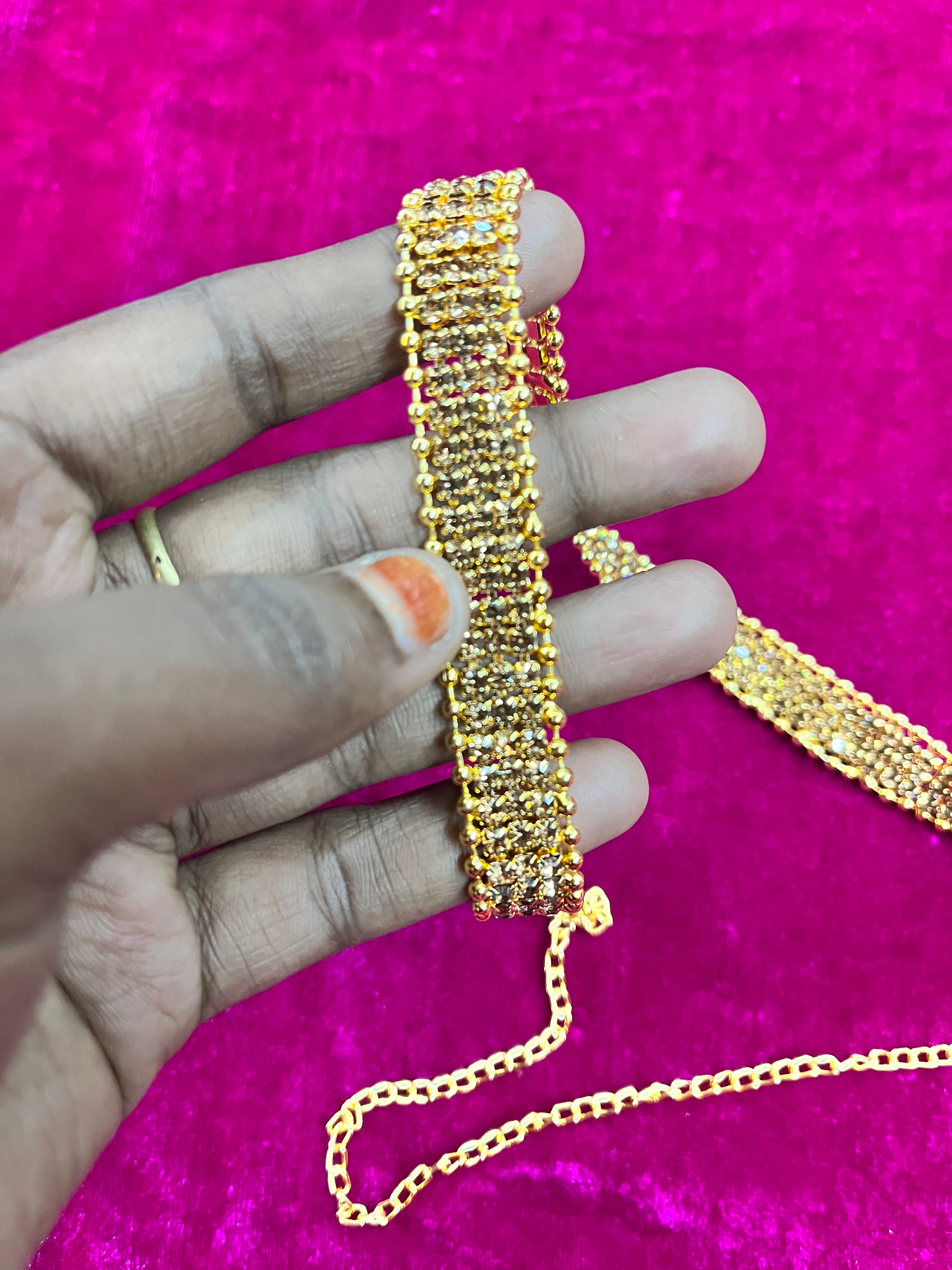 Stone keep chain ballet Goddess jewellery -1piece