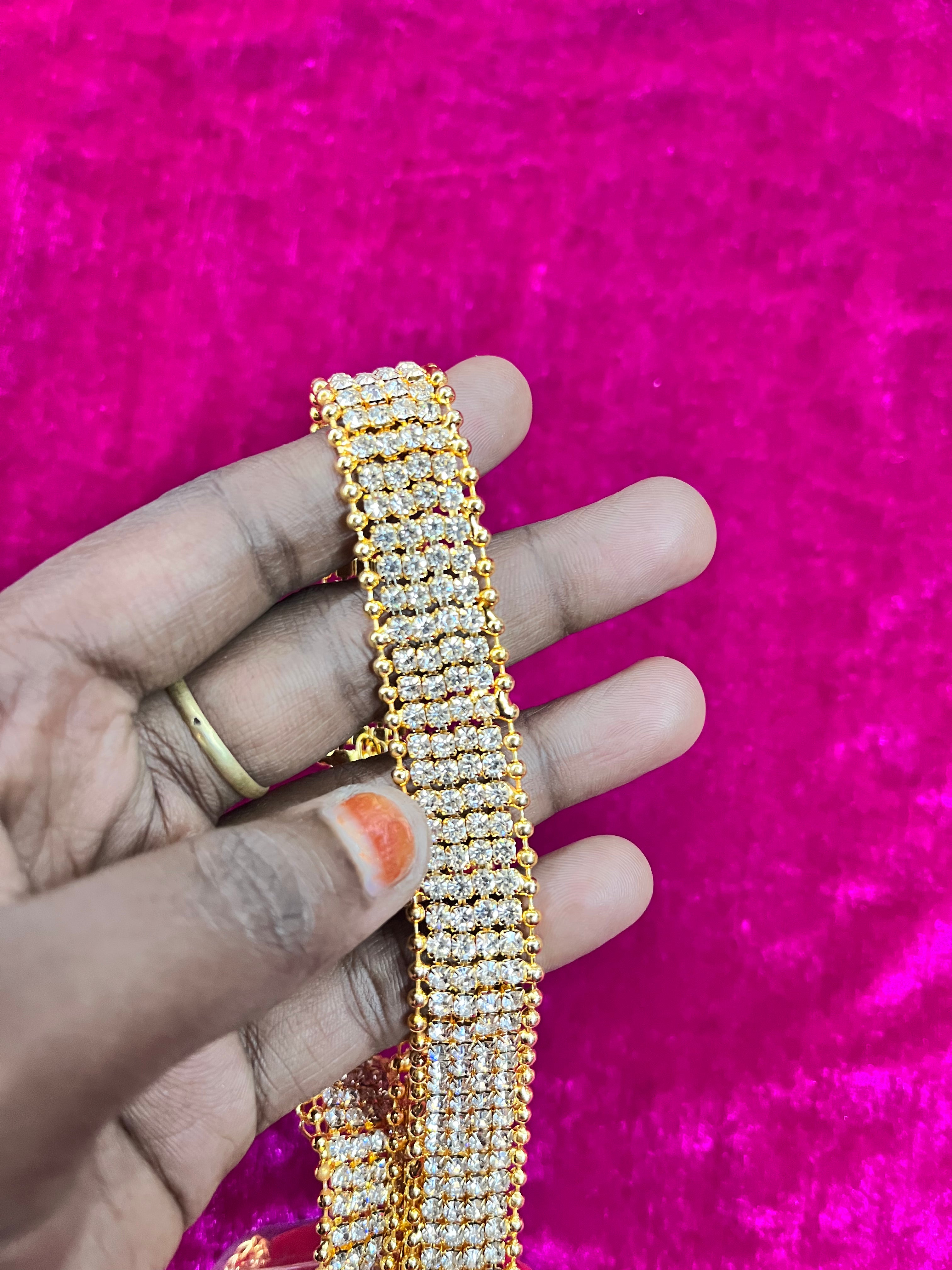 Stone keep chain ballet Goddess jewellery -1piece