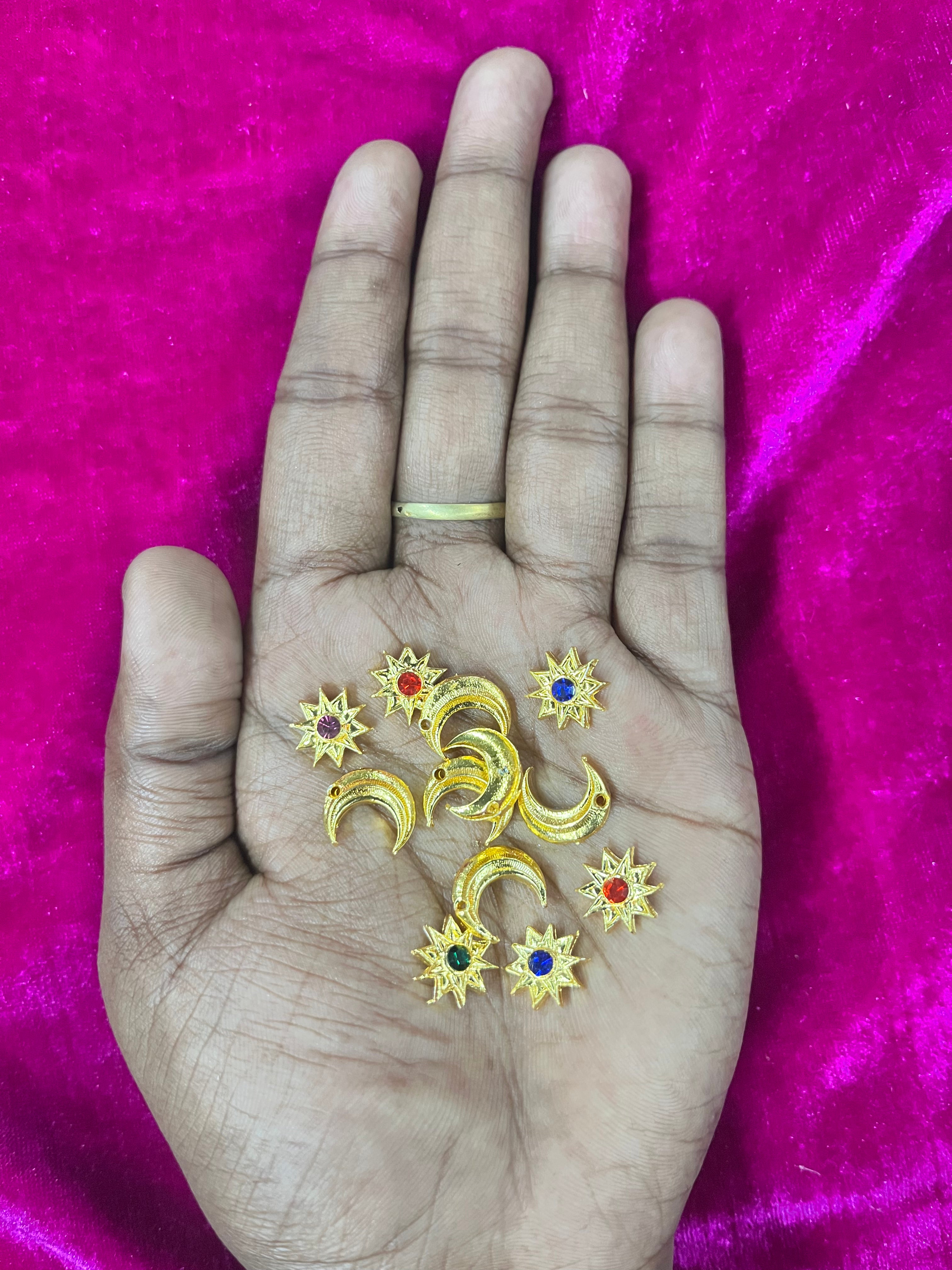 Chandra suriya pirai small 2pc set Goddoss jewellery -1piece pack