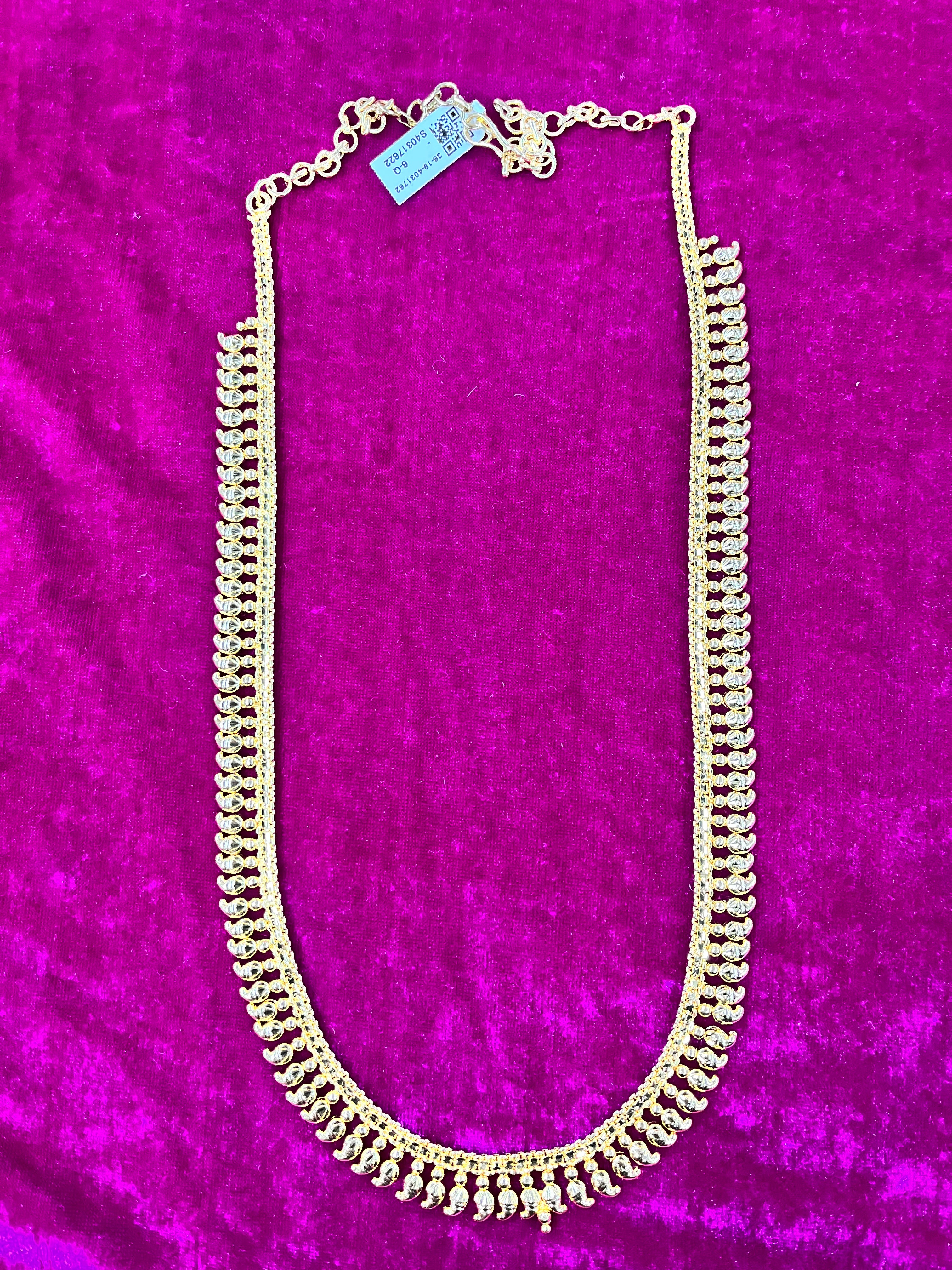 Mango model neck chain 1grm gold  small &medium Goddess jewellery -1piece