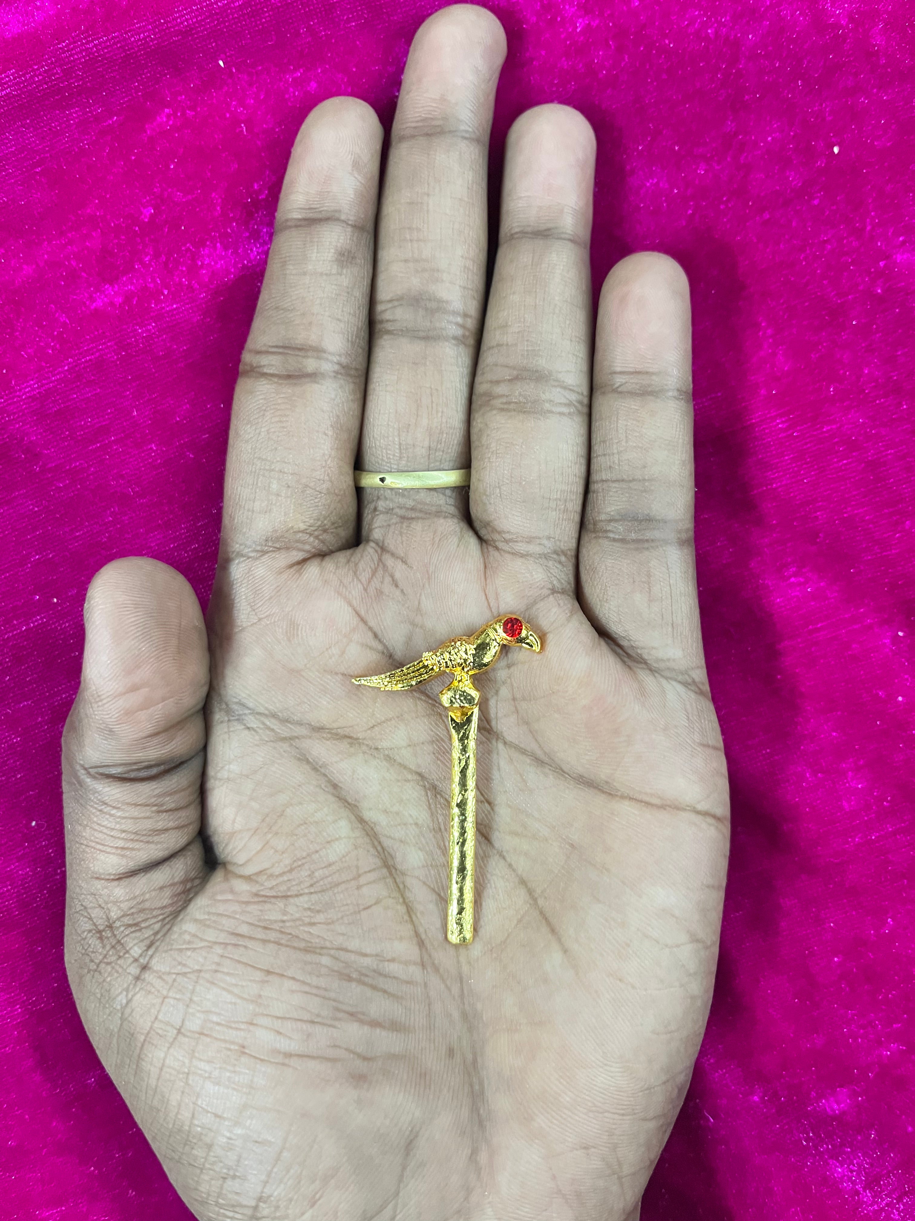 Gold hand parrot Goddess jewellery different size -1piece