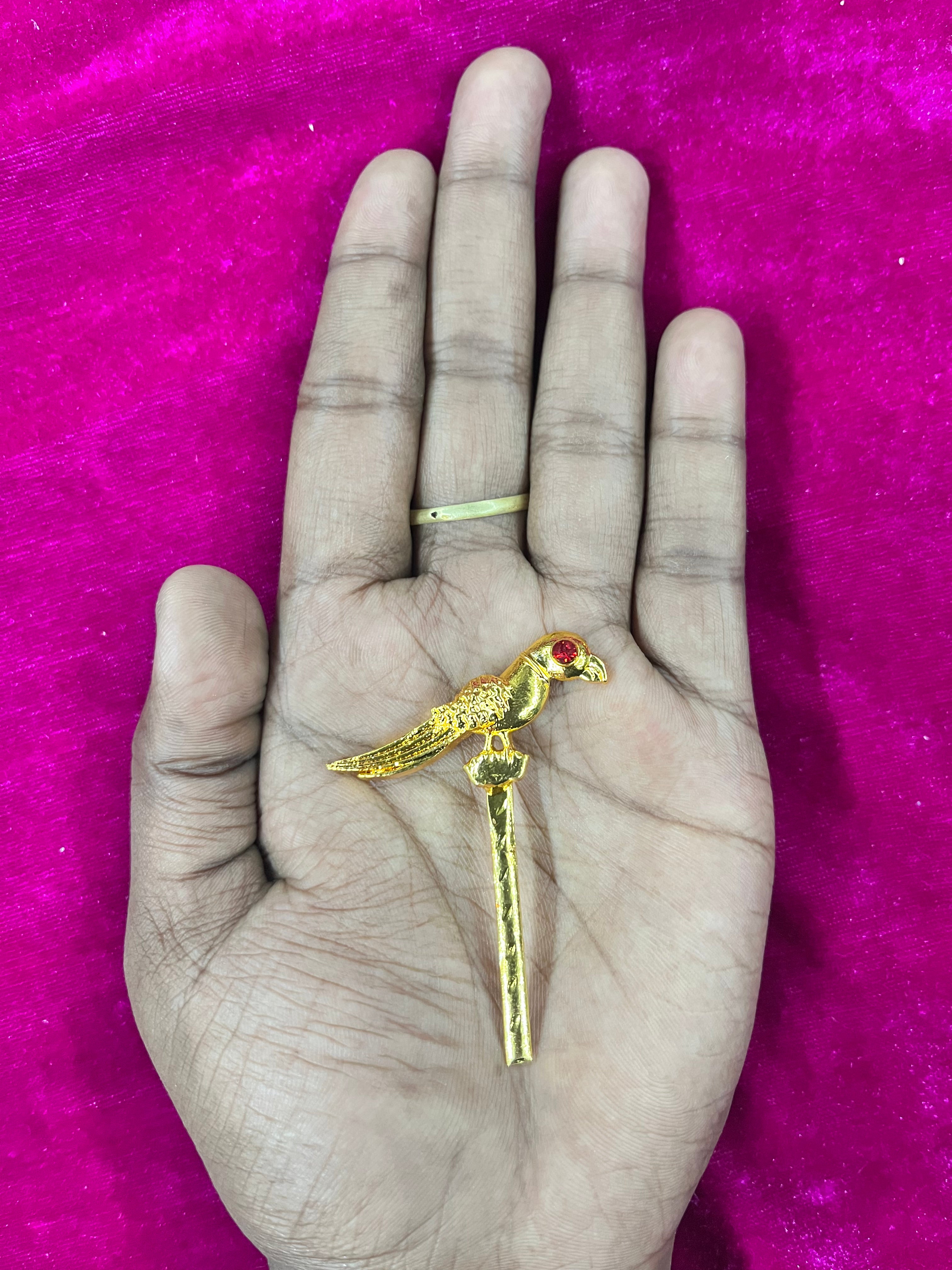 Gold hand parrot Goddess jewellery different size -1piece