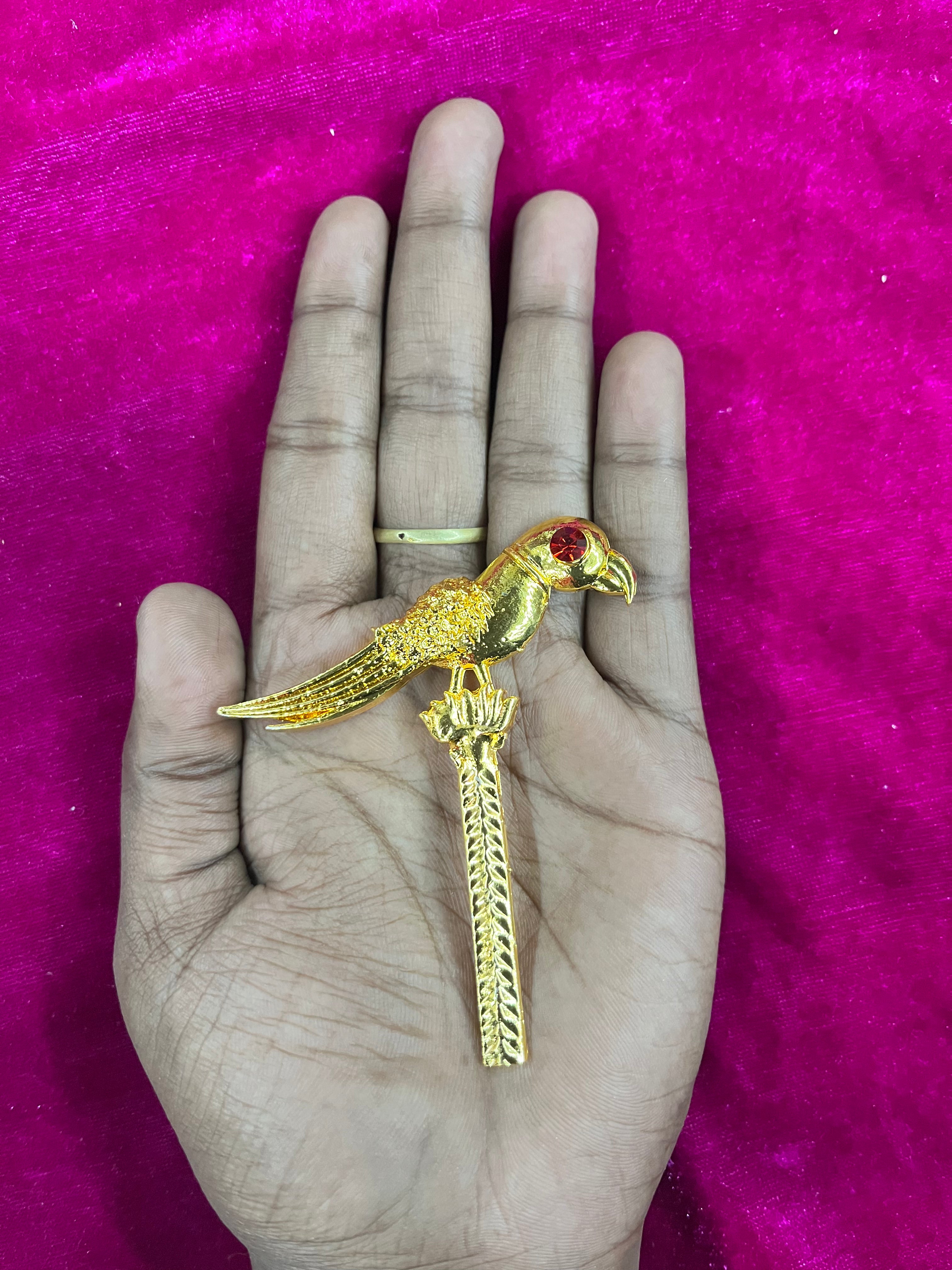 Gold hand parrot Goddess jewellery different size -1piece