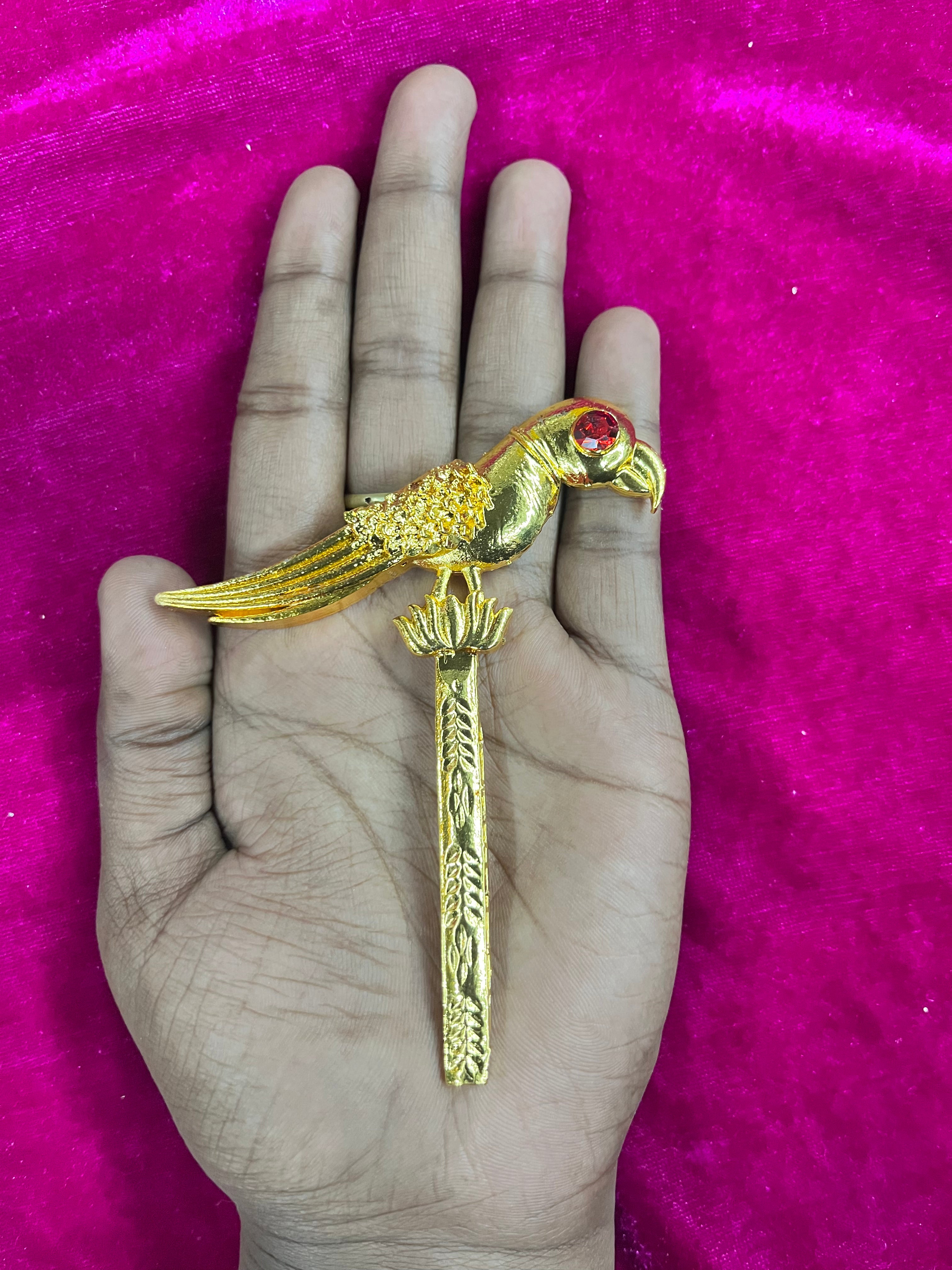 Gold hand parrot Goddess jewellery different size -1piece
