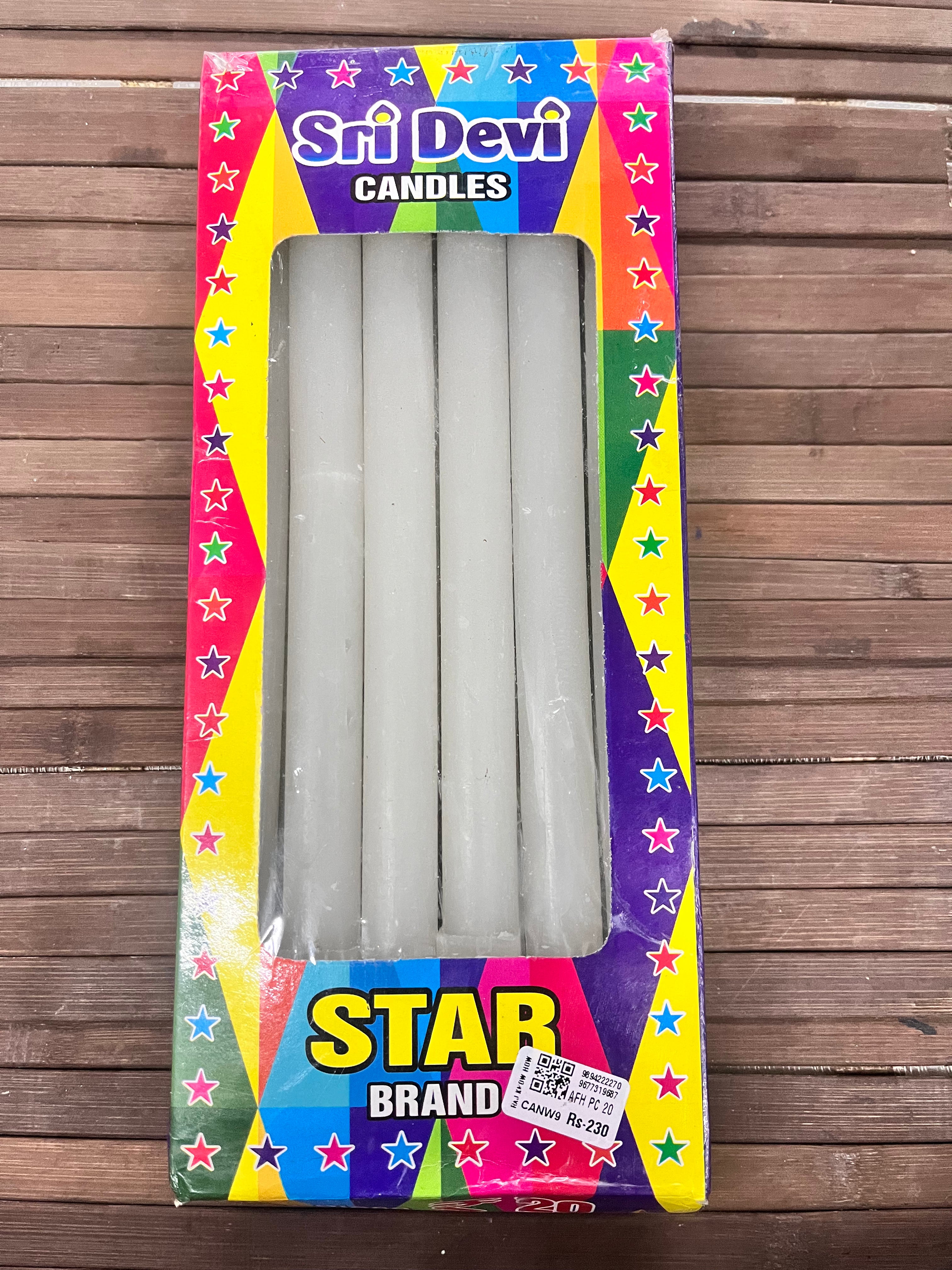 CANDLES BOX small&big 6inch-10pc set 10inch-12pc set CANW