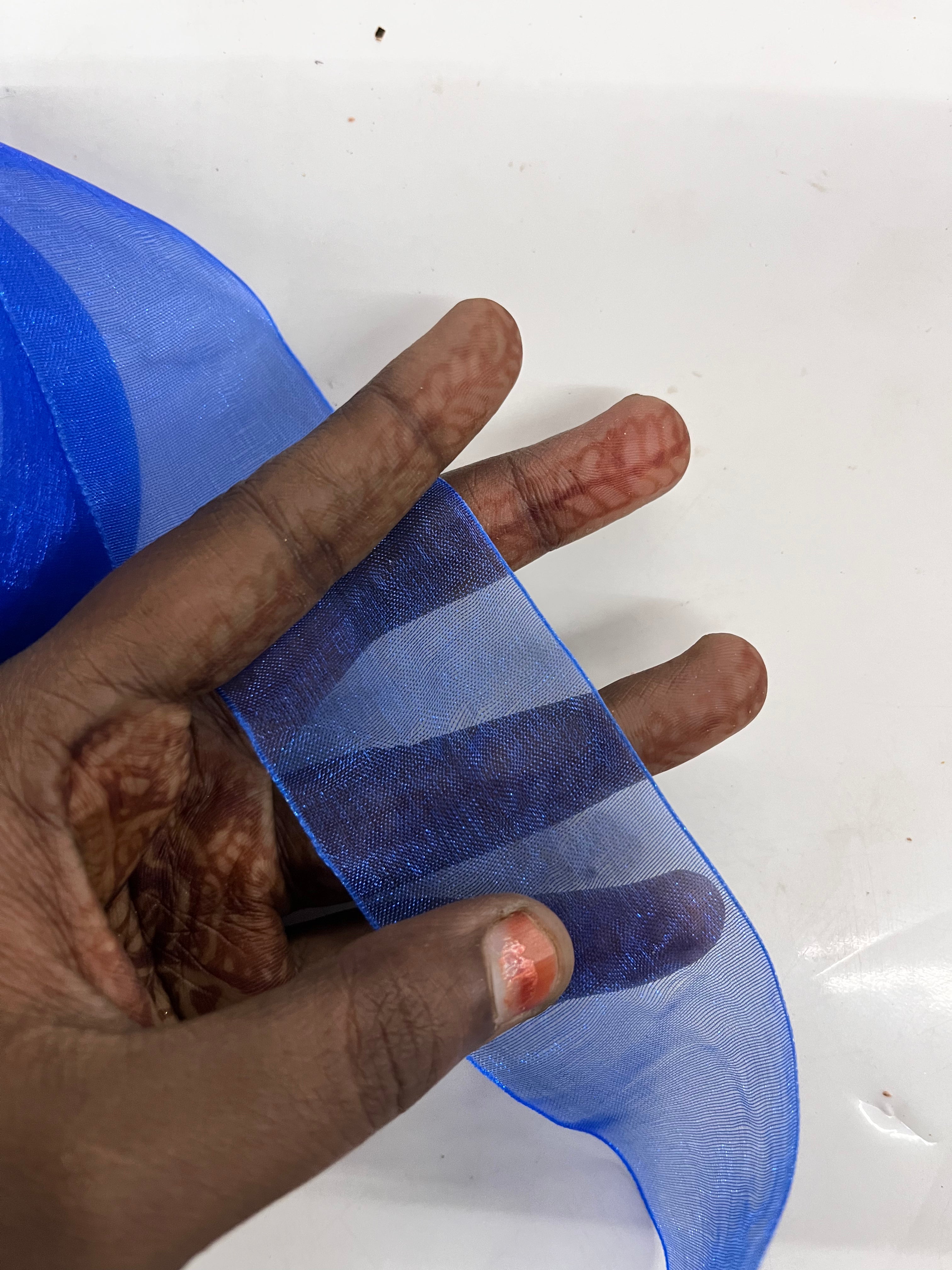 Organza Ribbon 1.5inch 10 meters -Assorted colours