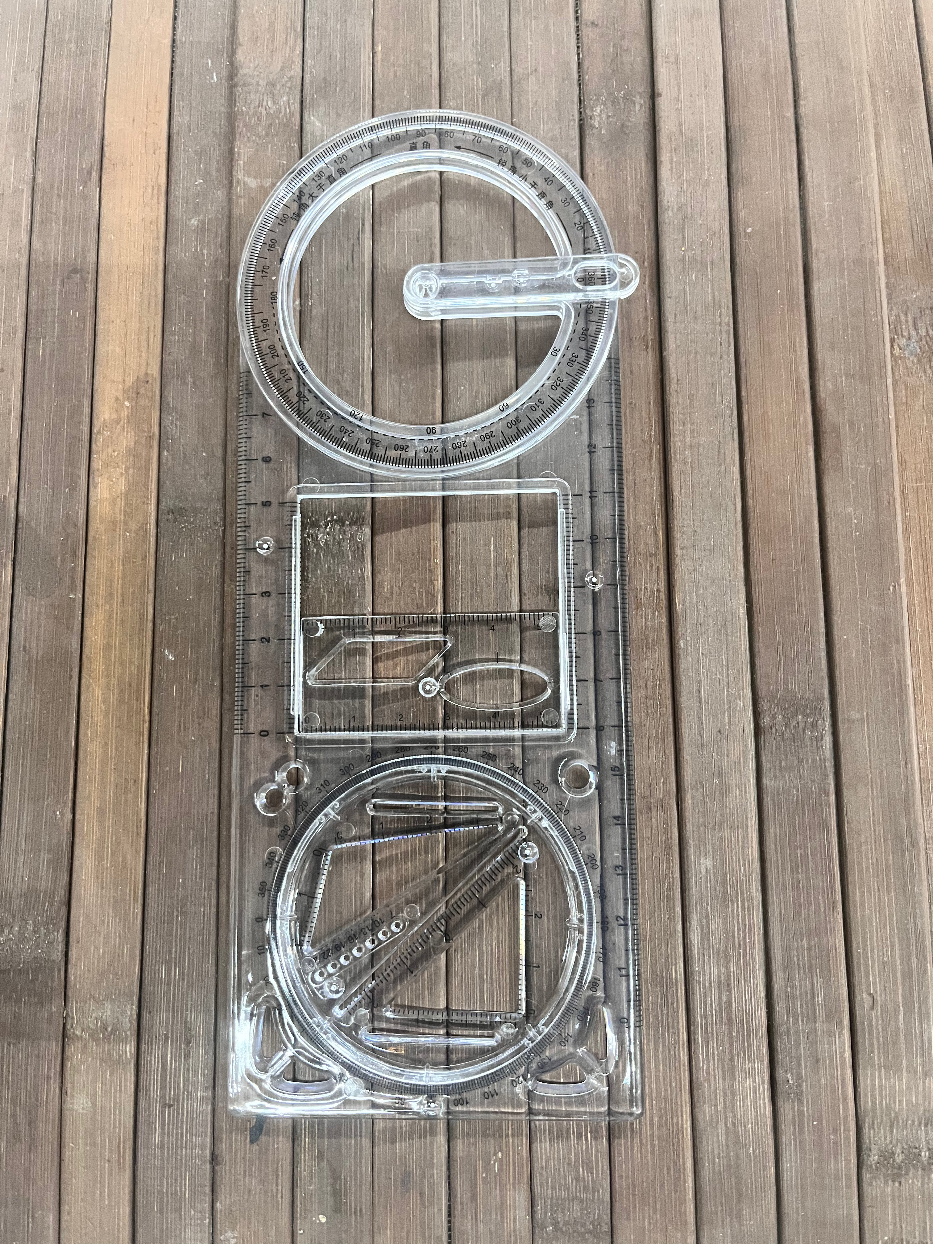 Pexon multipurpose geometric scale-PEXGS 1piece pack