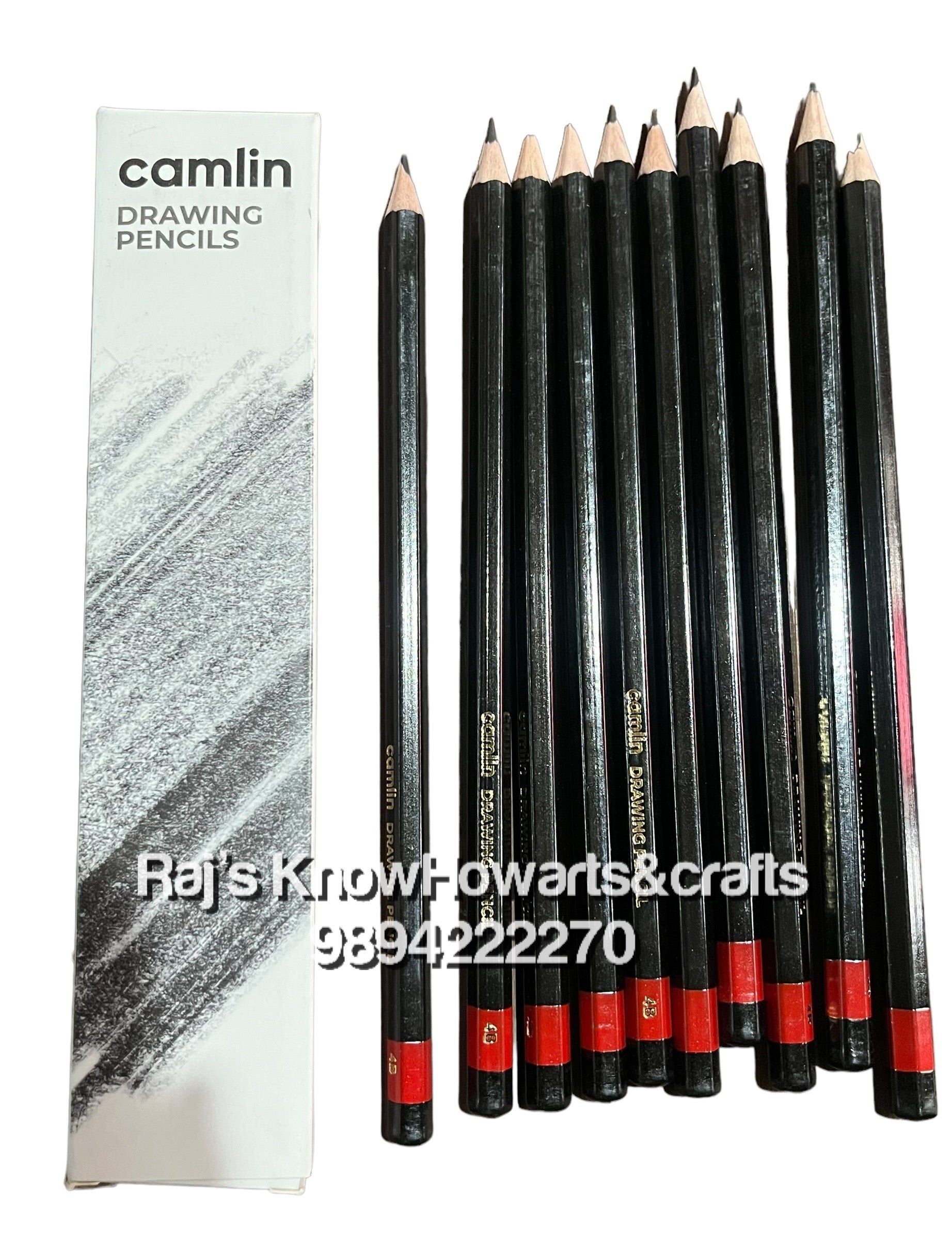 Camlin Drawing Pencils - 4B