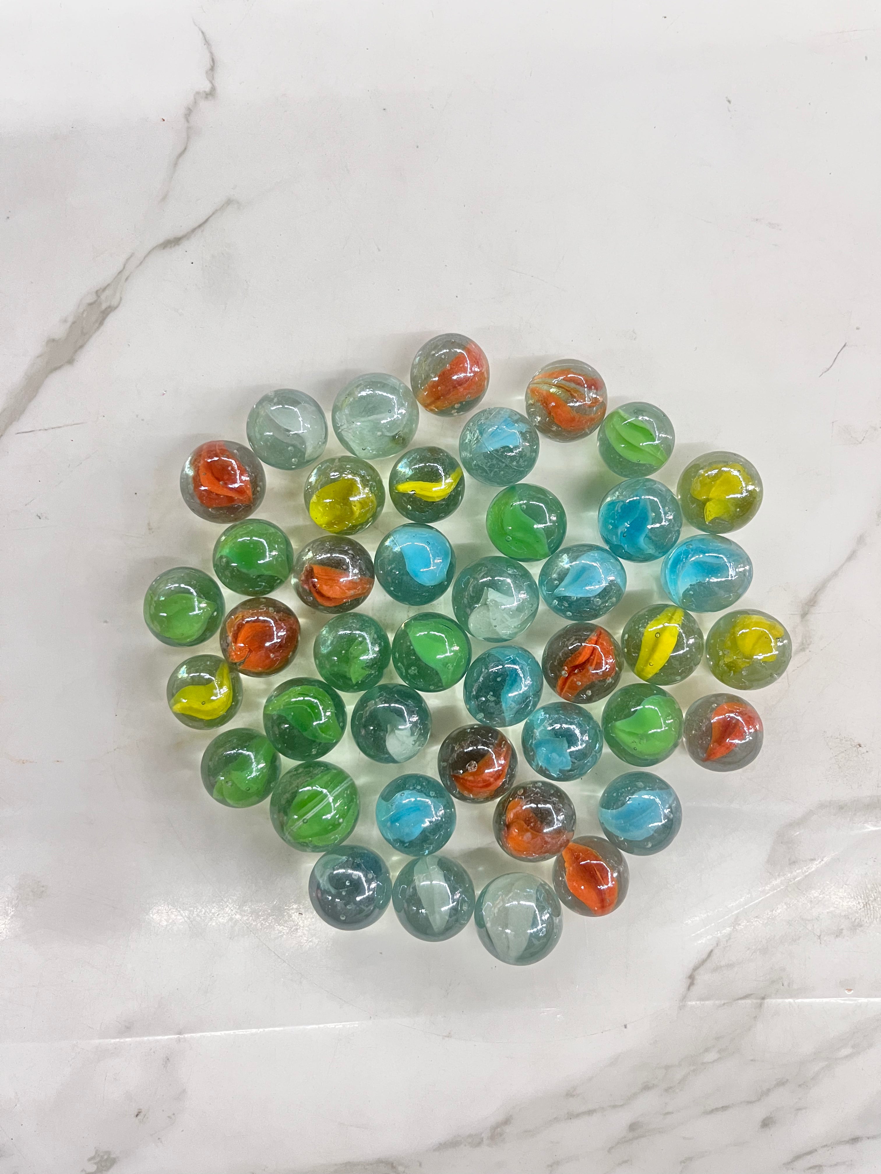 Glass Goli gundu-assorted different size-1pack GGG