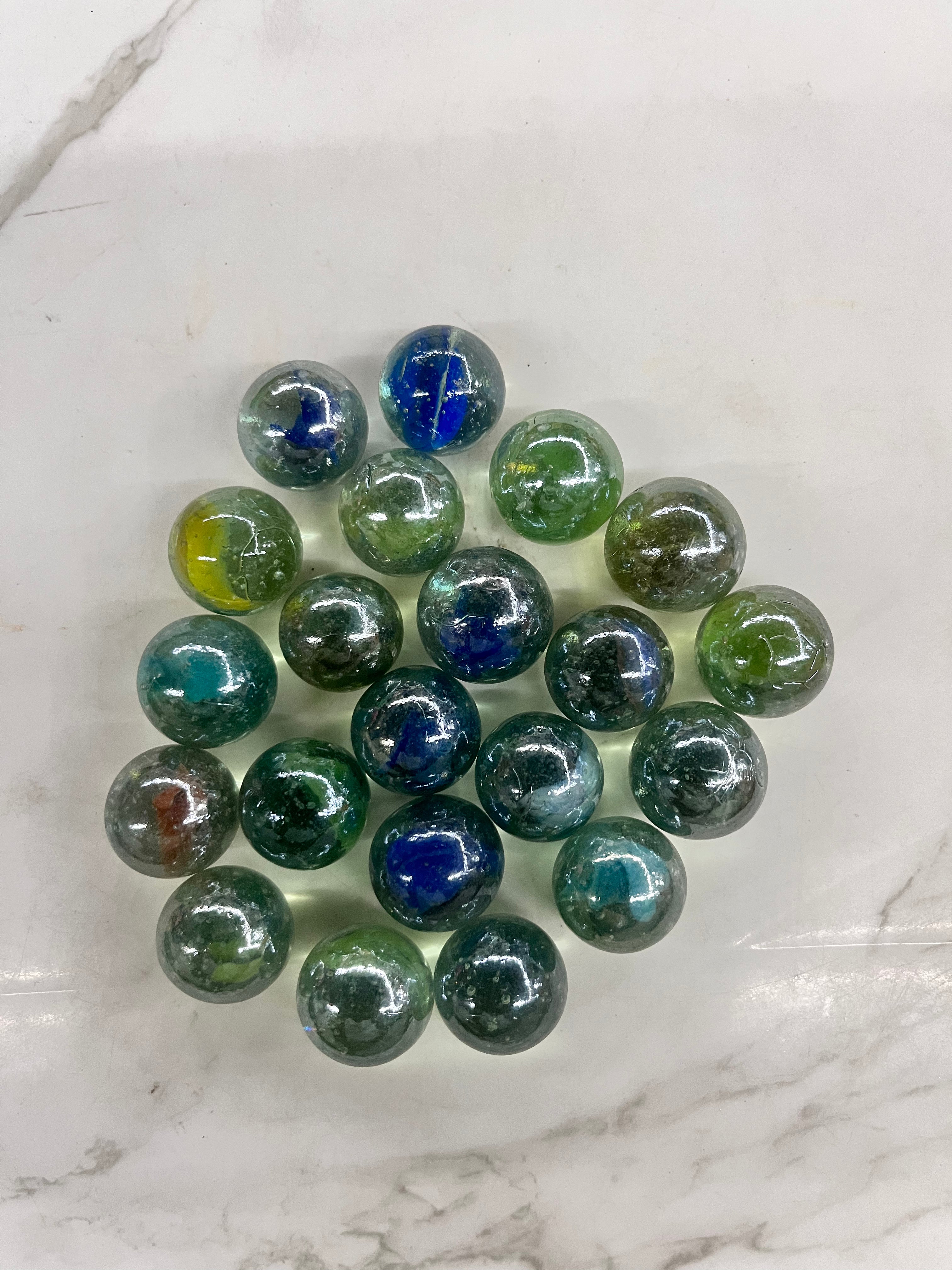 Glass Goli gundu-assorted different size-1pack GGG
