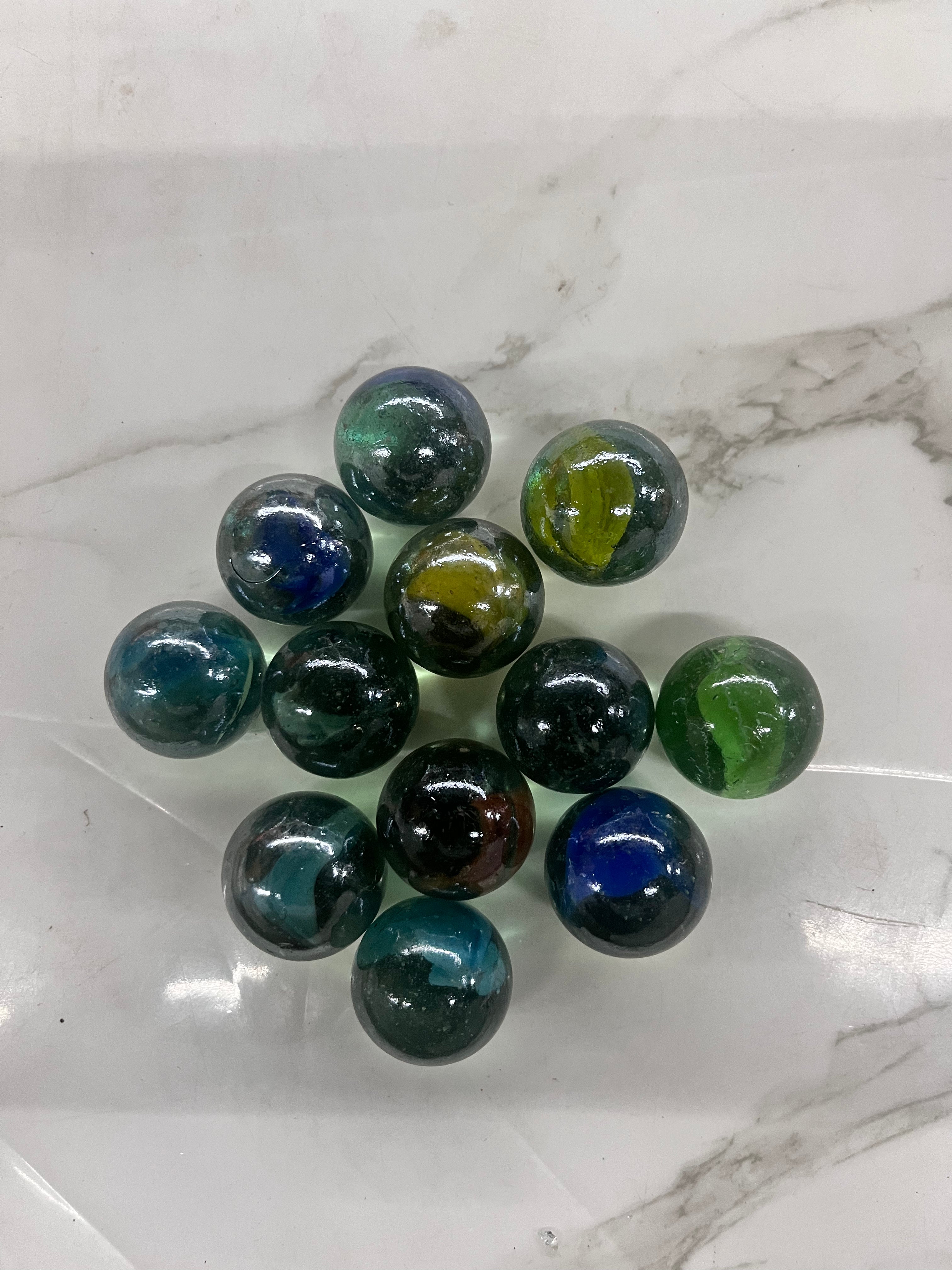 Glass Goli gundu-assorted different size-1pack GGG