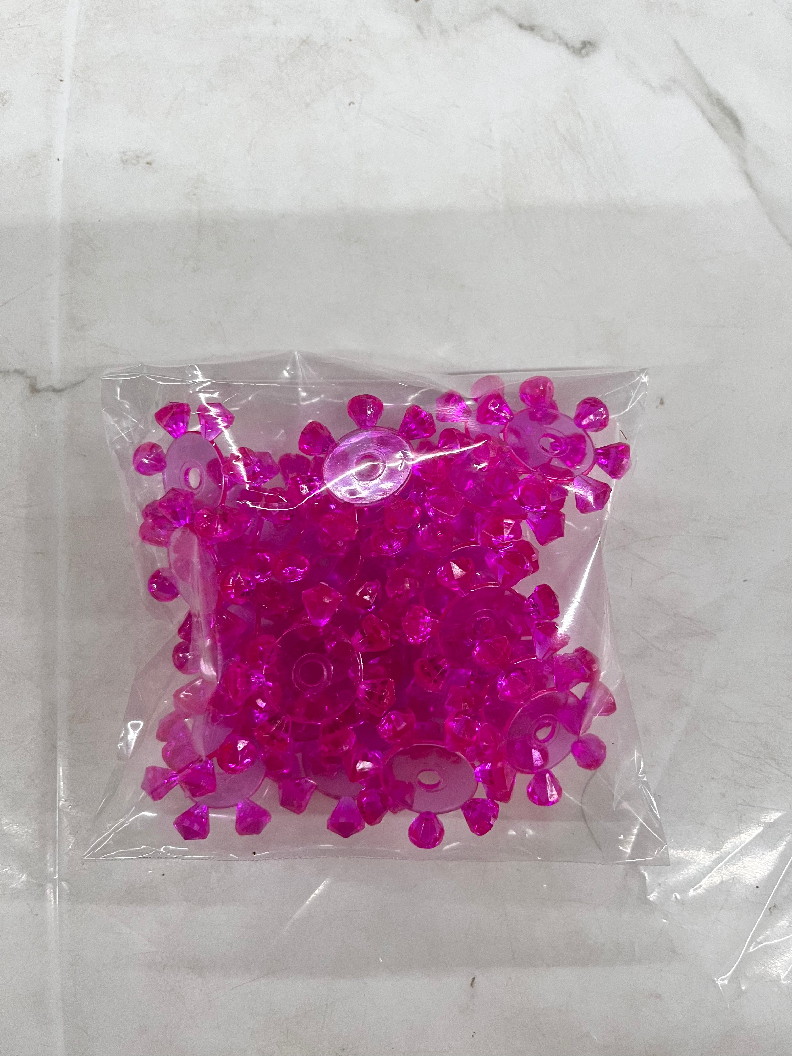 Chakri beads -assorted colours 100g pack