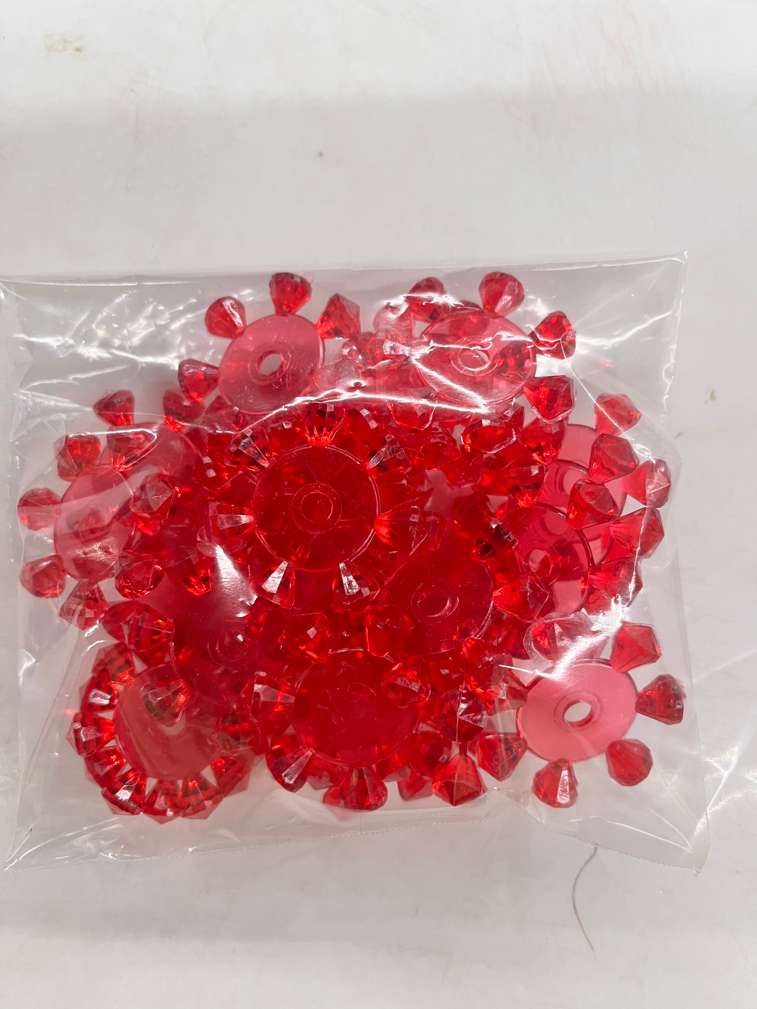 Chakri beads -assorted colours 100g pack