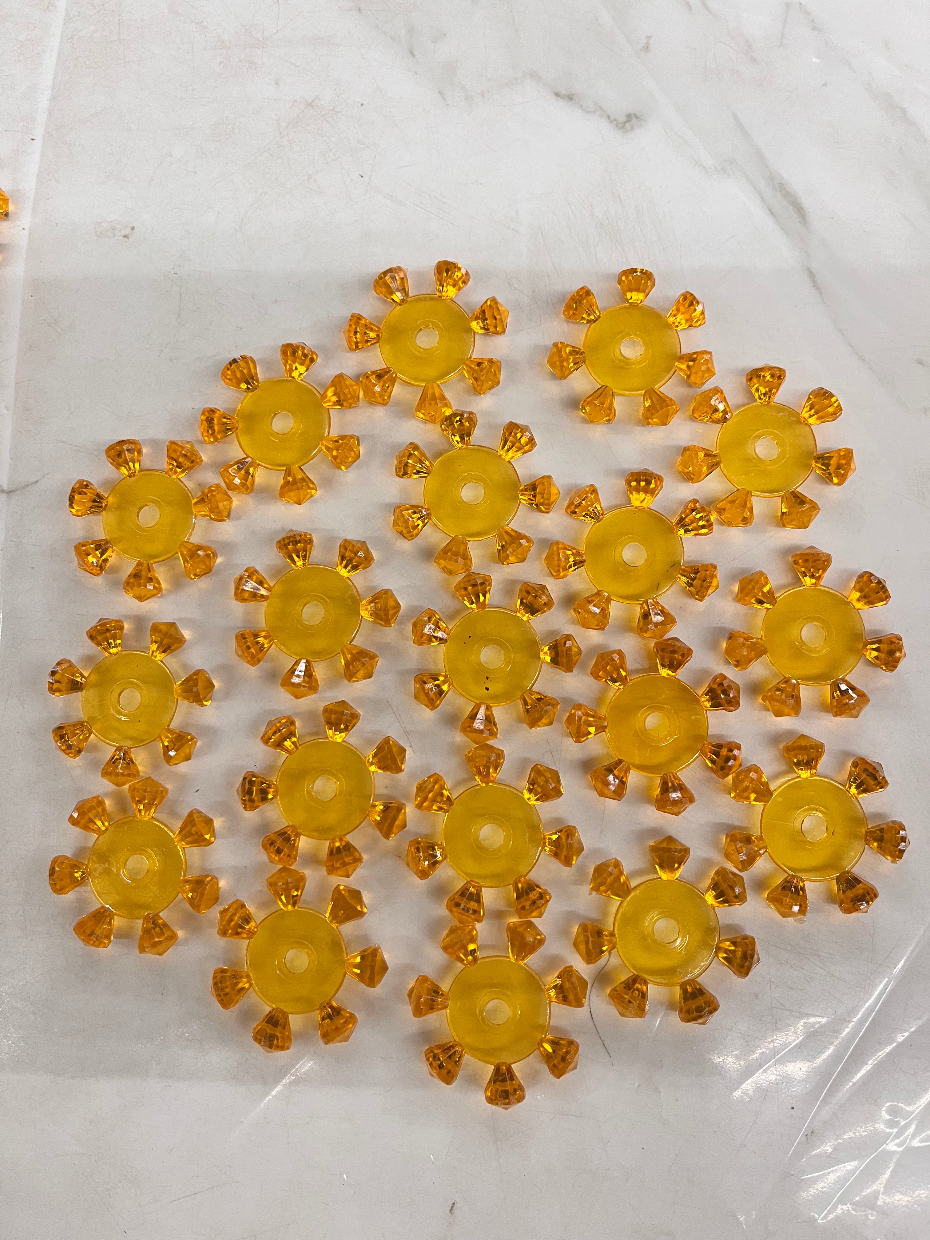 Chakri beads -assorted colours 100g pack