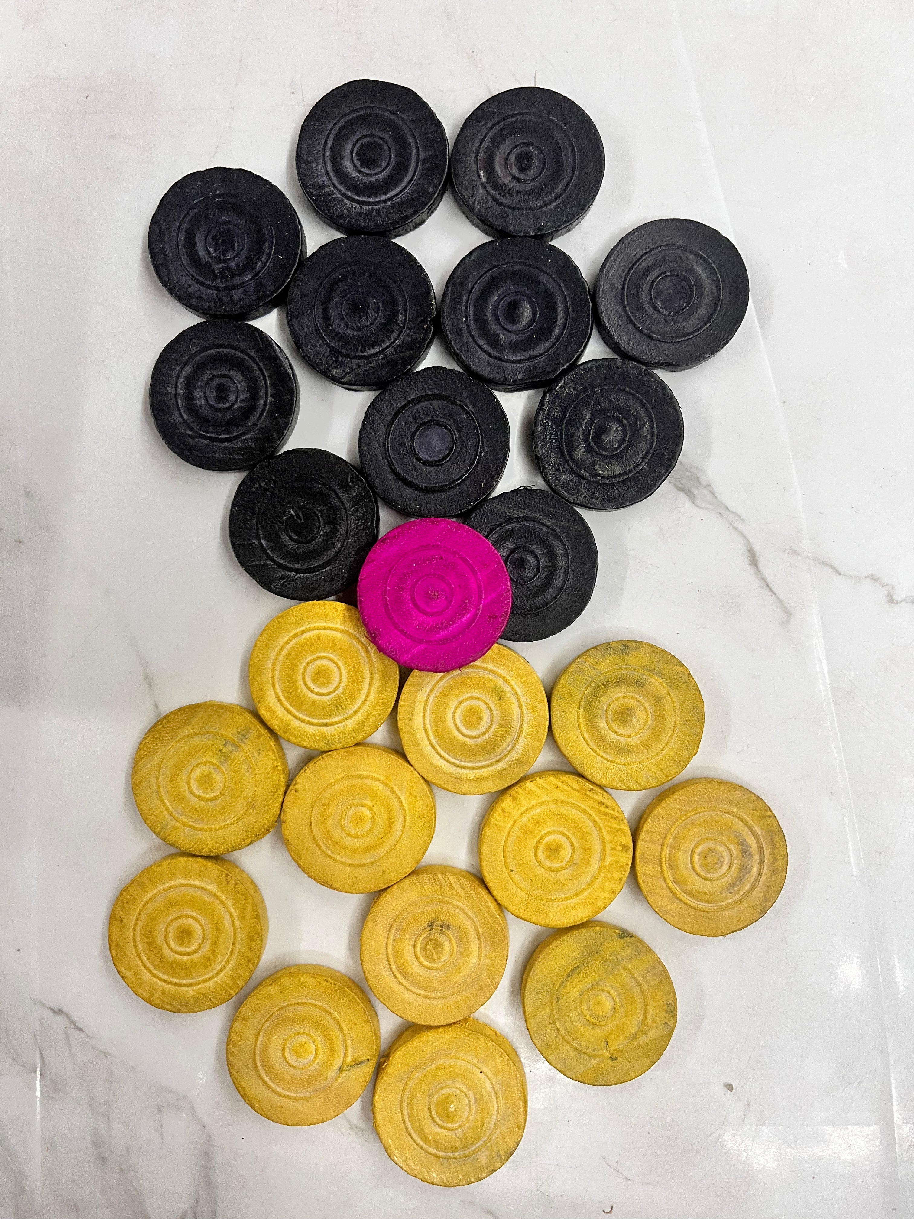 Carrom coin kit-1pack