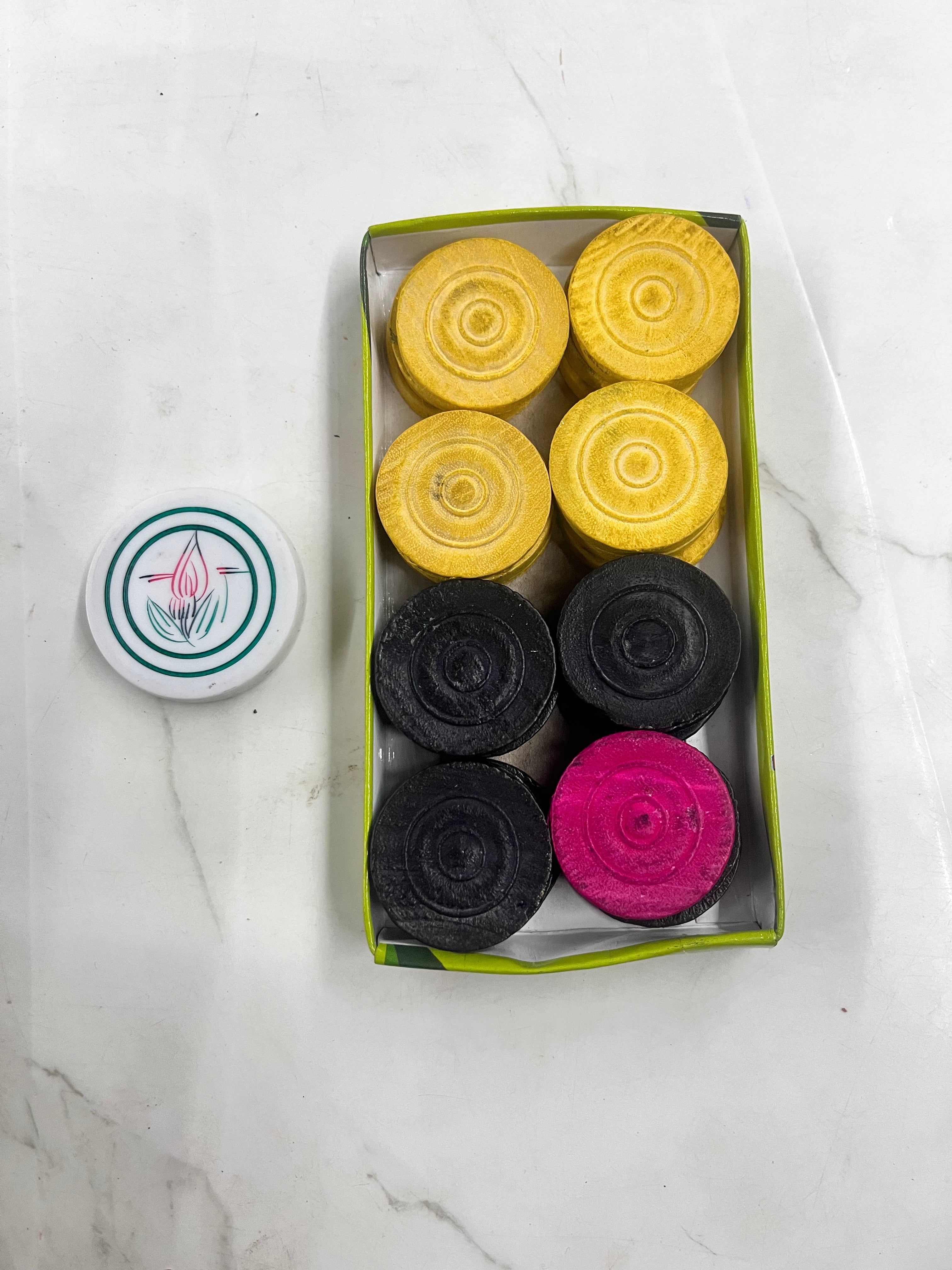Carrom coin kit-1pack
