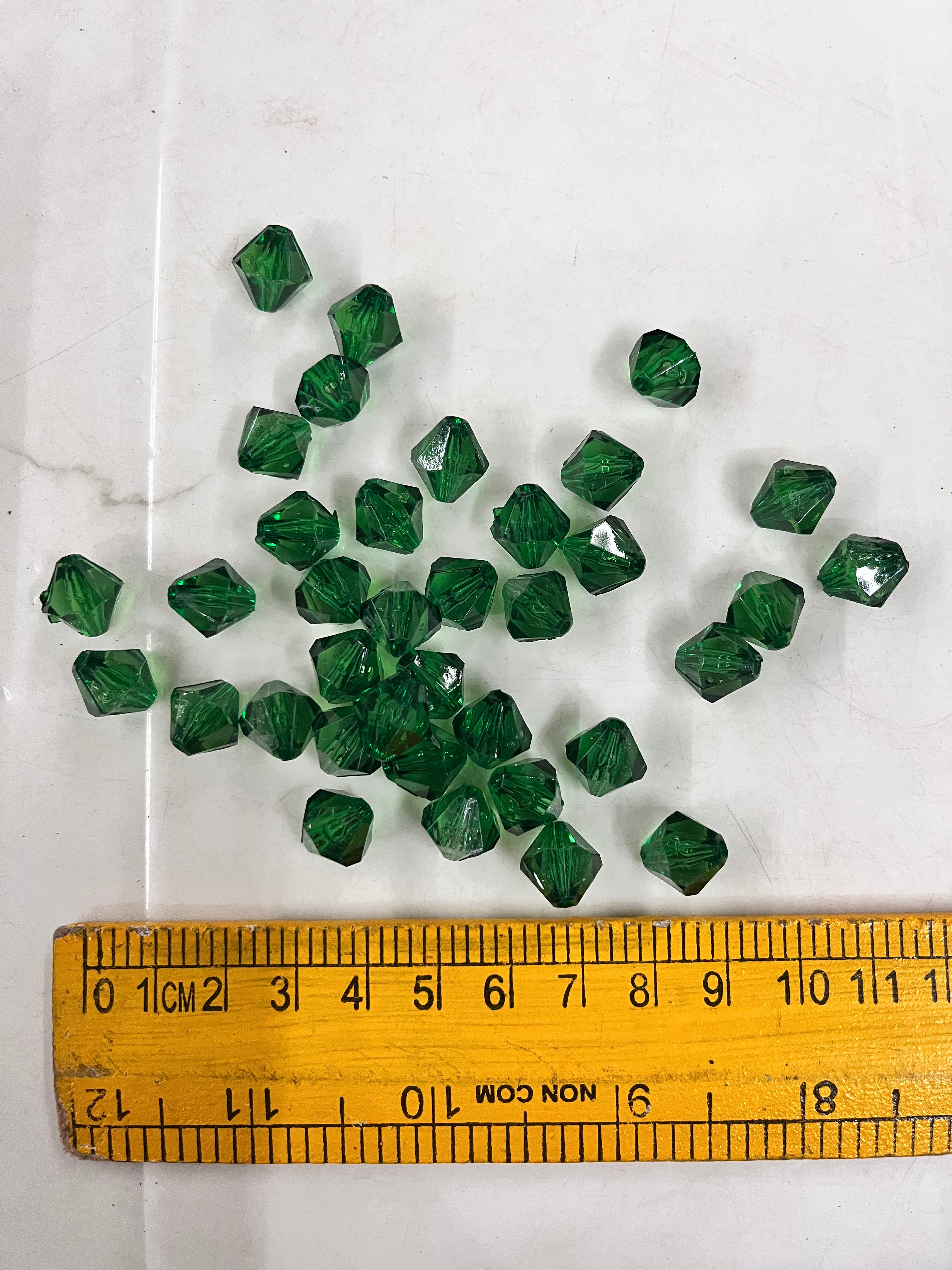 Acrylic plastic diamond thoran  beads 100g pack