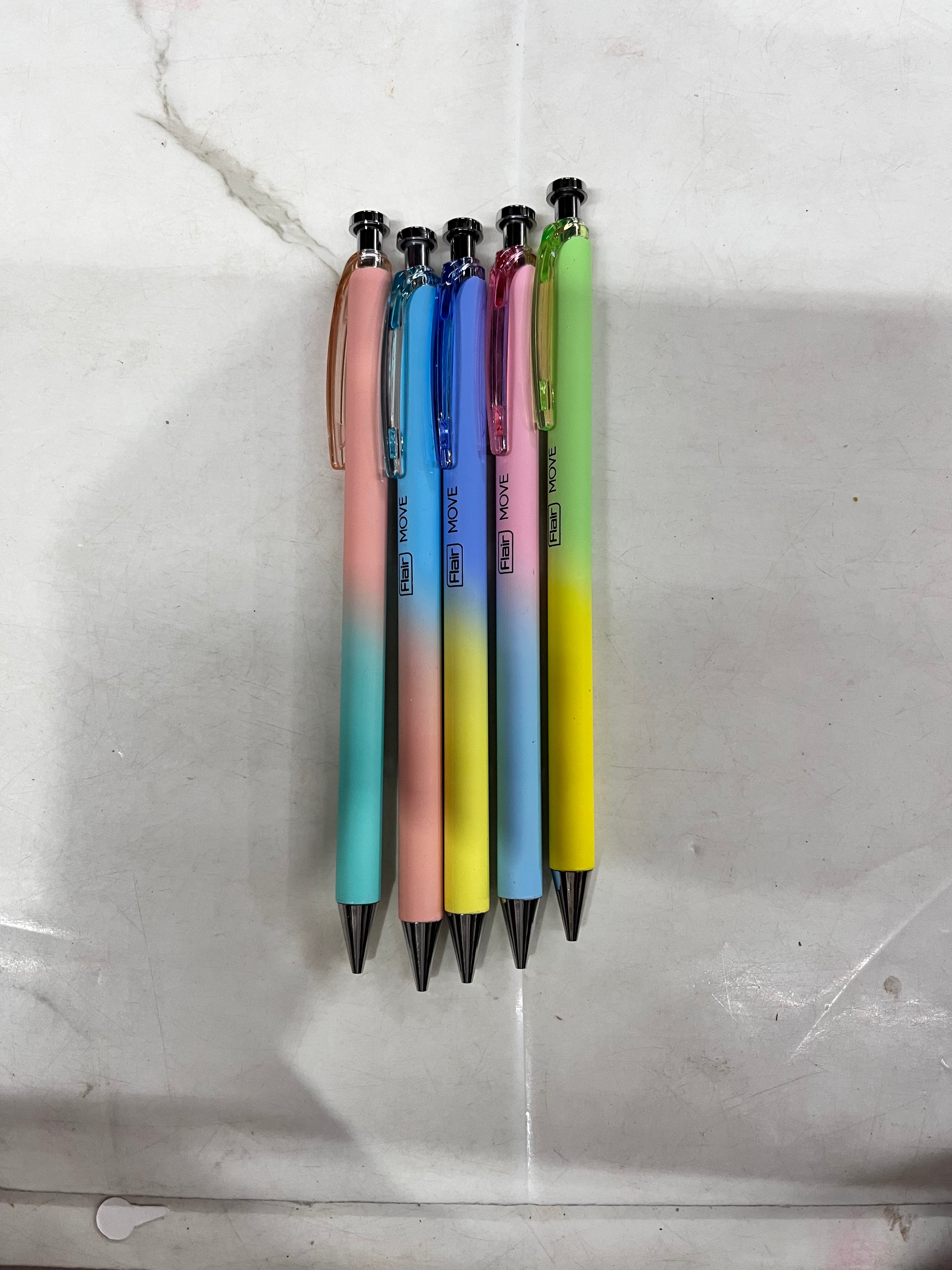 Flair move mechanical pencil 0.7mm included 5pc leads in each pack-1pack