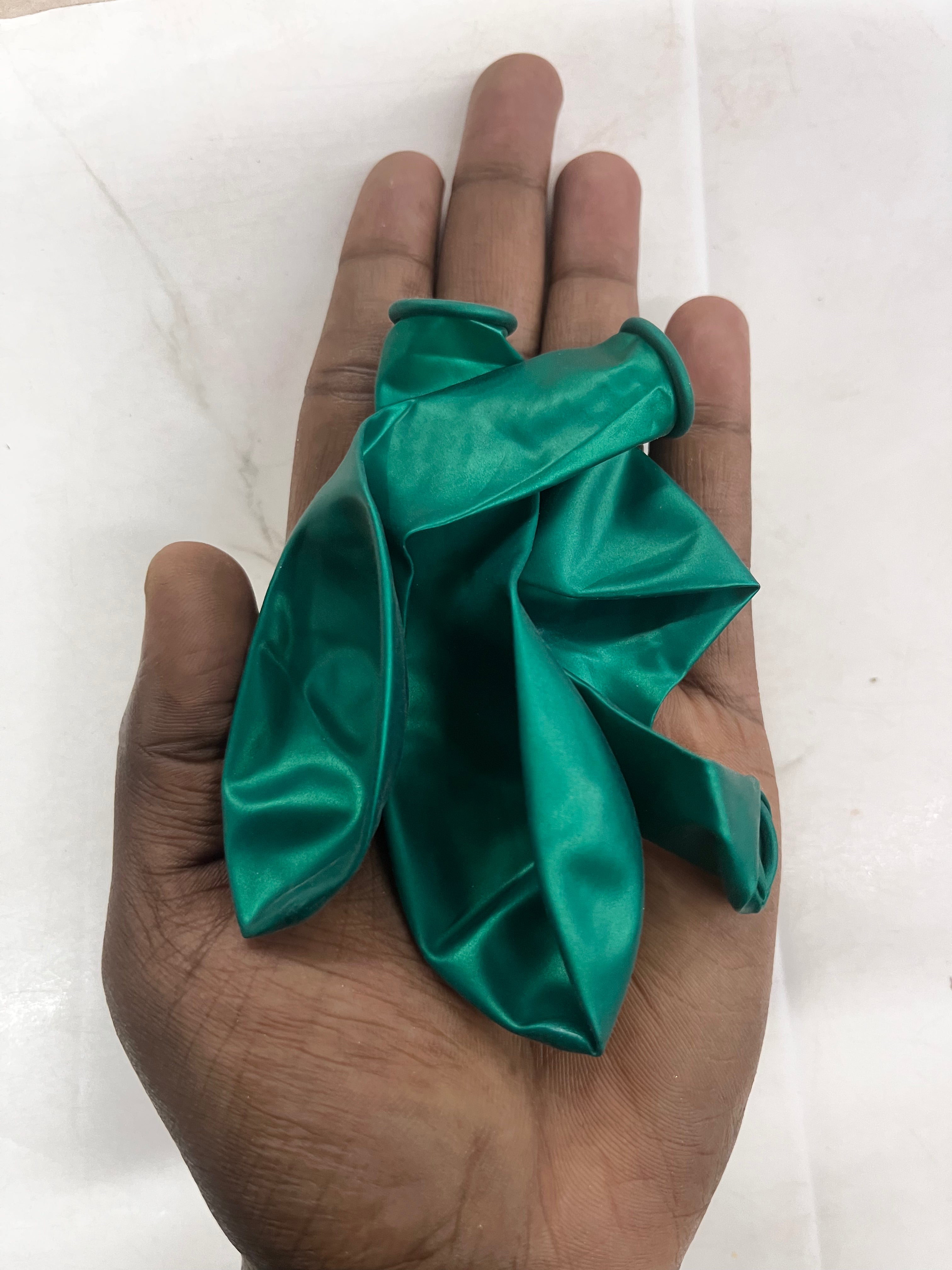Metallic balloons 50 pcs single colours-1pack