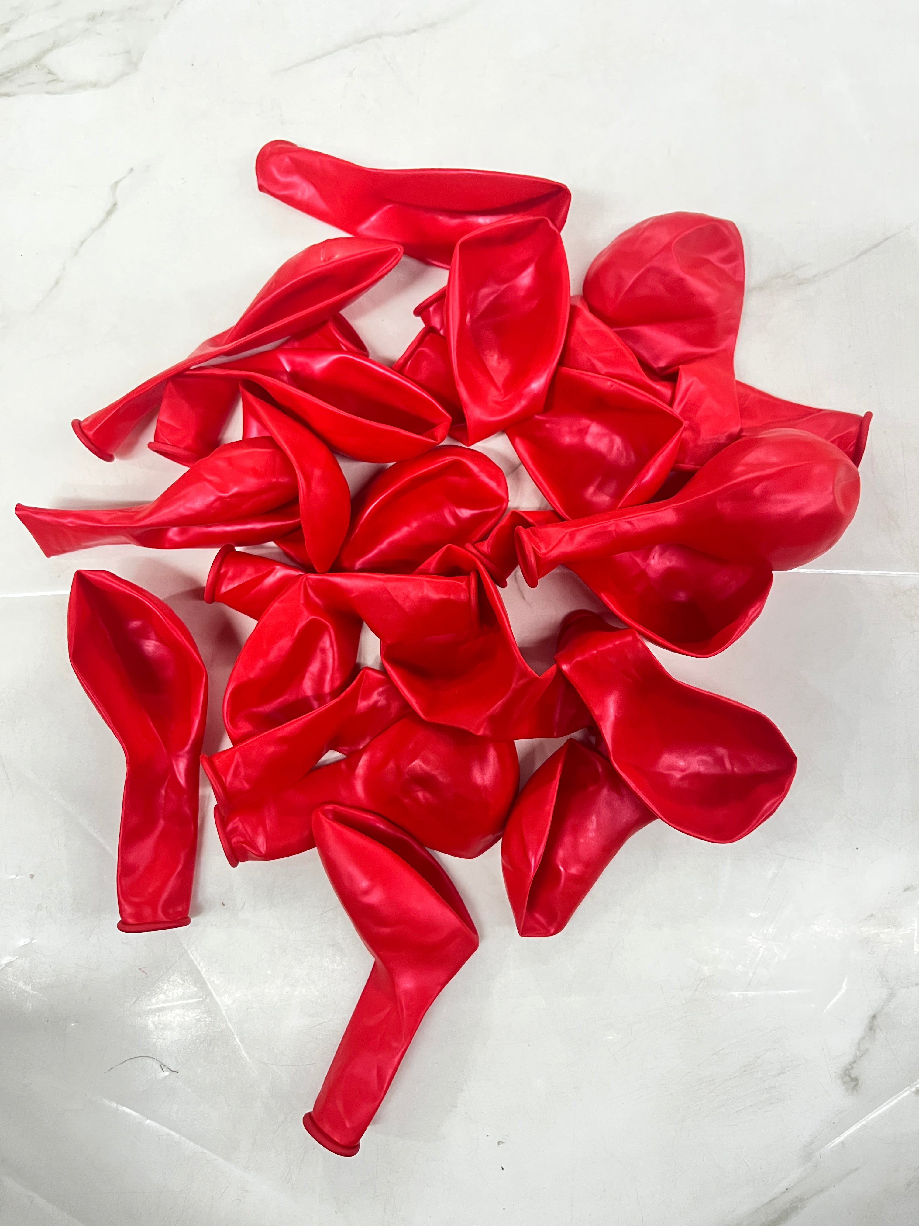 Metallic balloons 50 pcs single colours-1pack