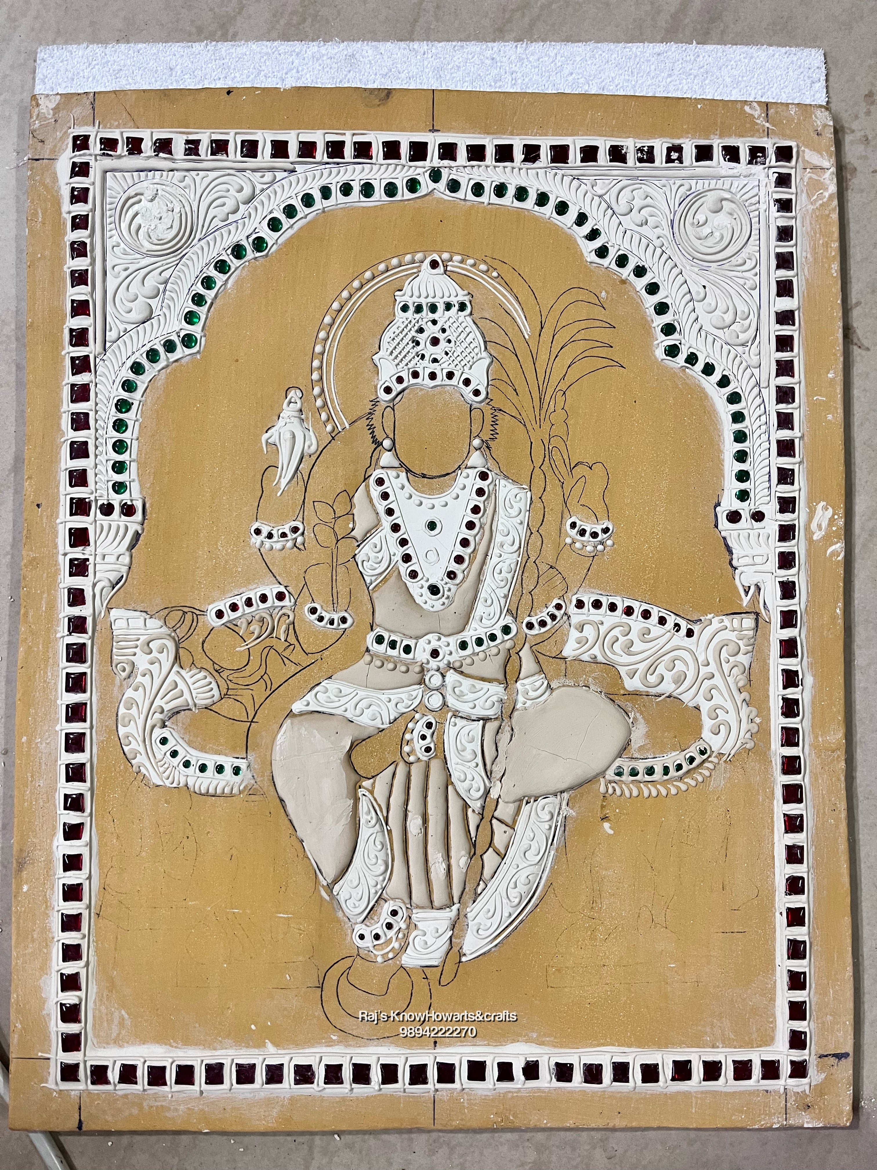 Kamatchi Amman  Semi finished muck board  12 x 15 -1 board