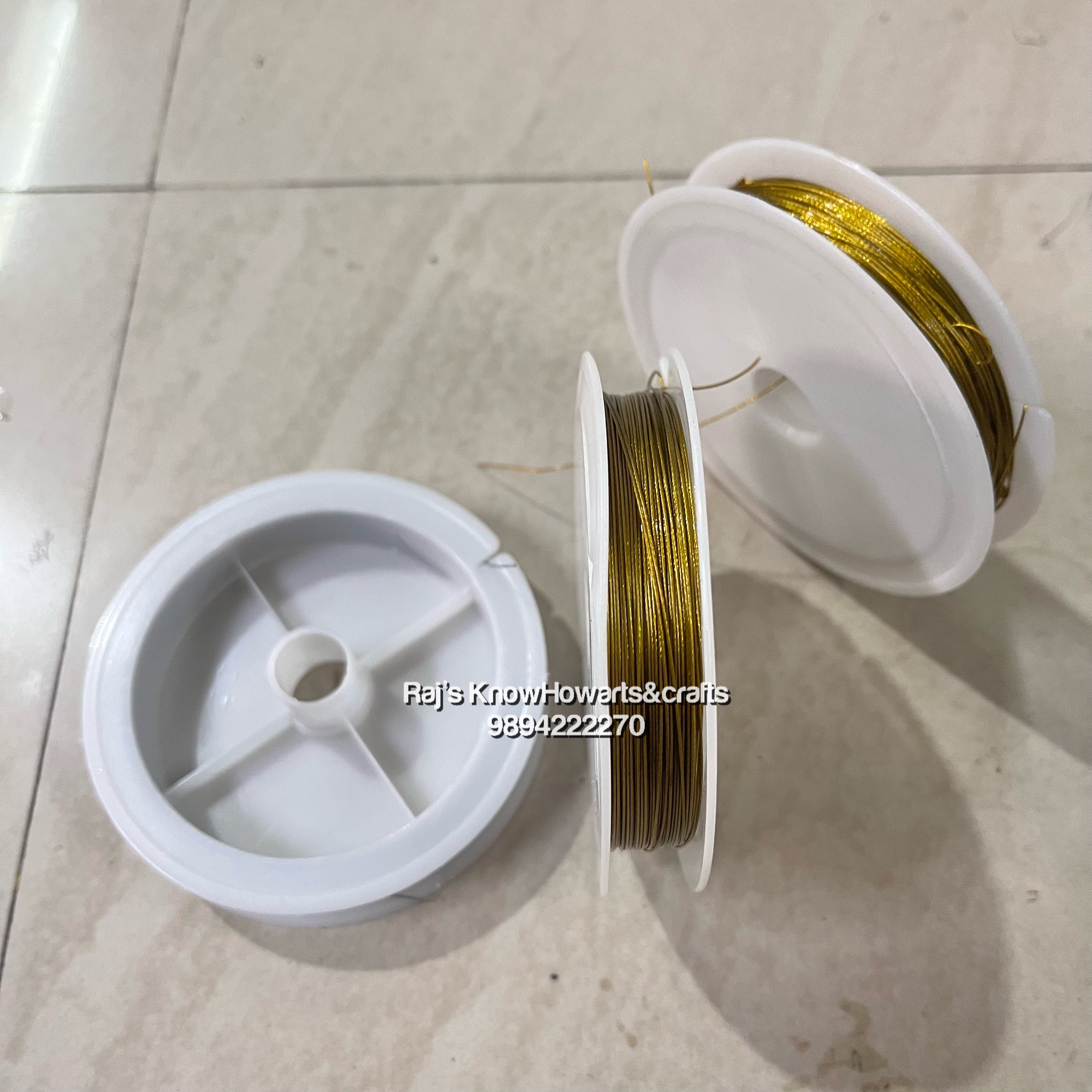 Gold Gear Wire-50mtr/ Roll