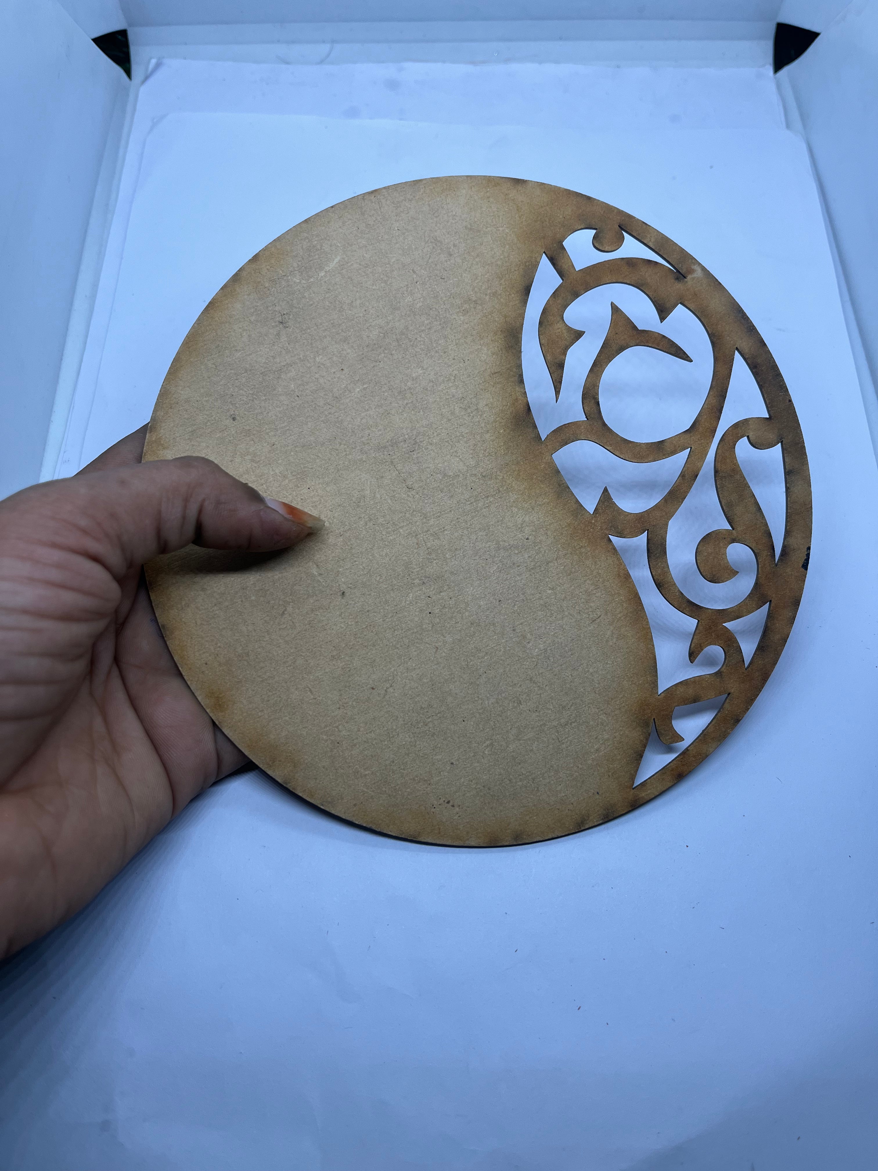 Excellent crafts Round Mdf art board